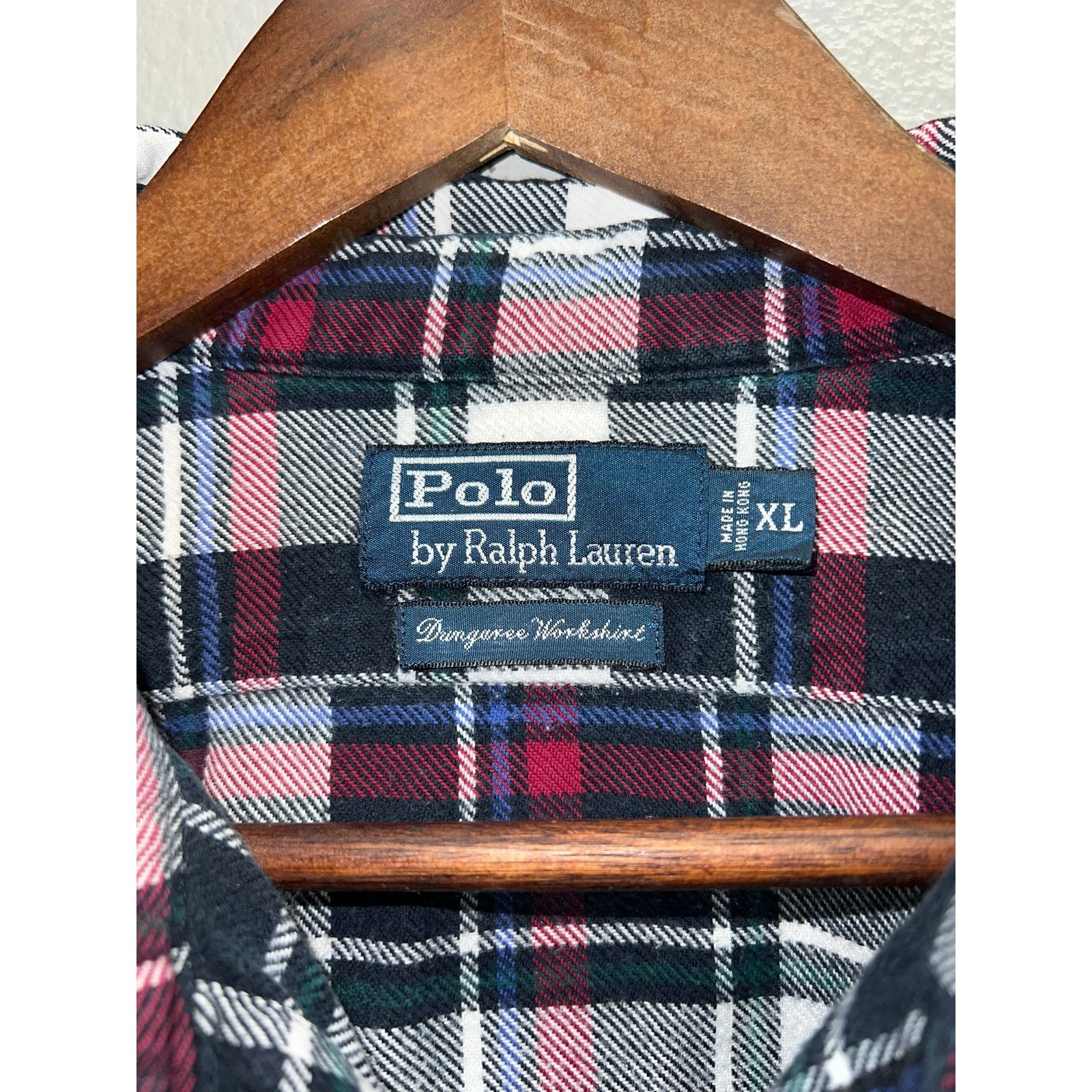 Polo Ralph Lauren Polo by Ralph Lauren Dungaree Workshirt Long Sleeve Shirt XL Size US XL / EU 56 / 4 - 7 Thumbnail