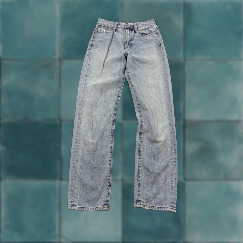 Madewell VINTAGE Not Applicable Madewell Jeans Women’s 24 Light Wash Straight Leg High Rise Denim Pants Summer Womens Size 42" / US 20 - 1 Thumbnail