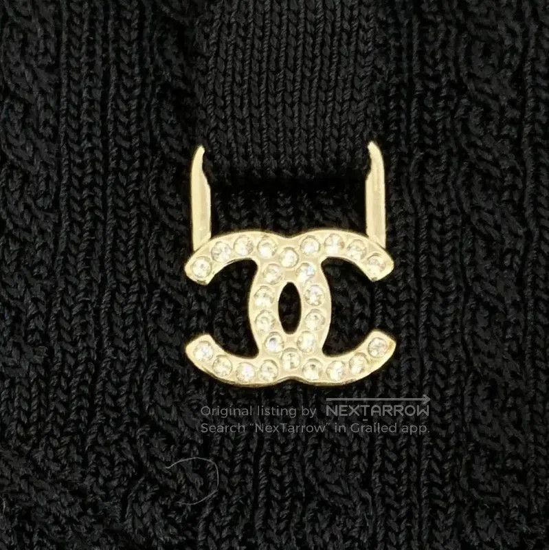 Chanel Chanel Black Ribbed Sleeveless Top . Size XXS / US 00 / IT 34 - 5 Thumbnail