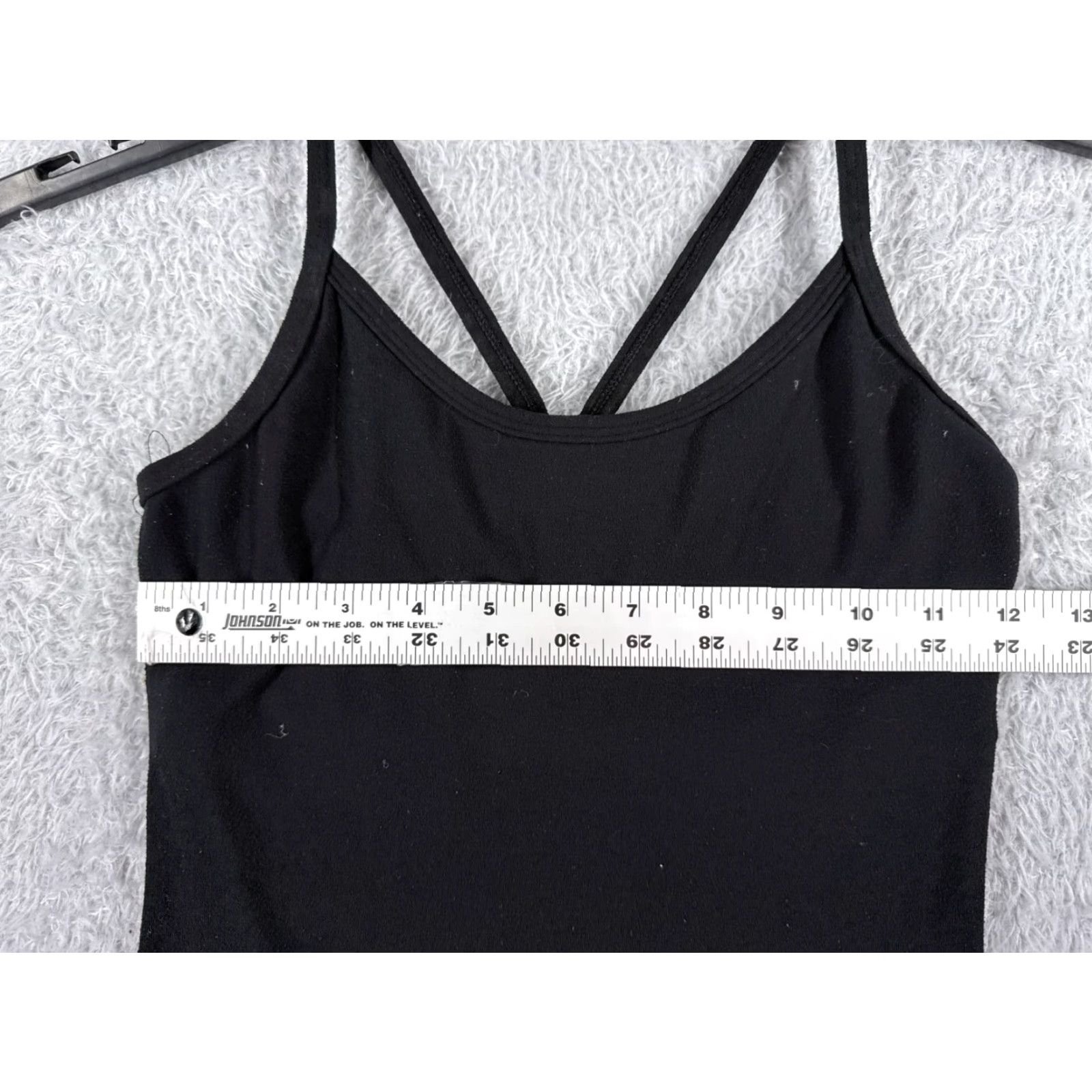 Lululemon Lululemon Shirt Women Tank Black Round Neck Racerback Strap Gym Yoga Workout READ Size XS / US 0-2 / IT 36-38 - 6 Thumbnail