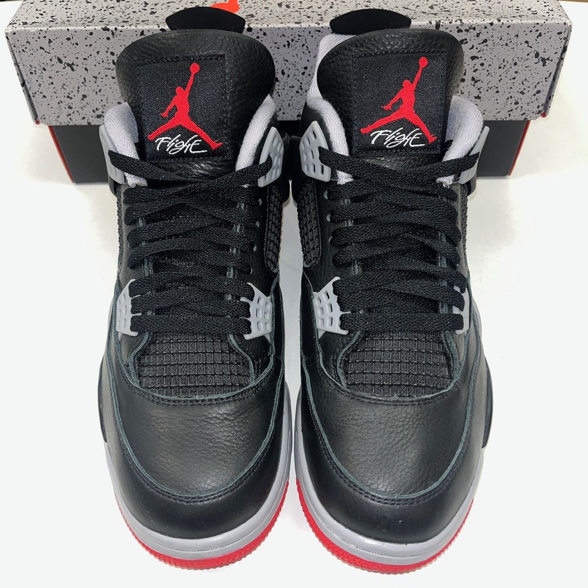 Jordan Brand Size 10 - Air Jordan 4 Retro Bred Reimagined - FV5029-006 Size US 10 / EU 43 - 3 Thumbnail
