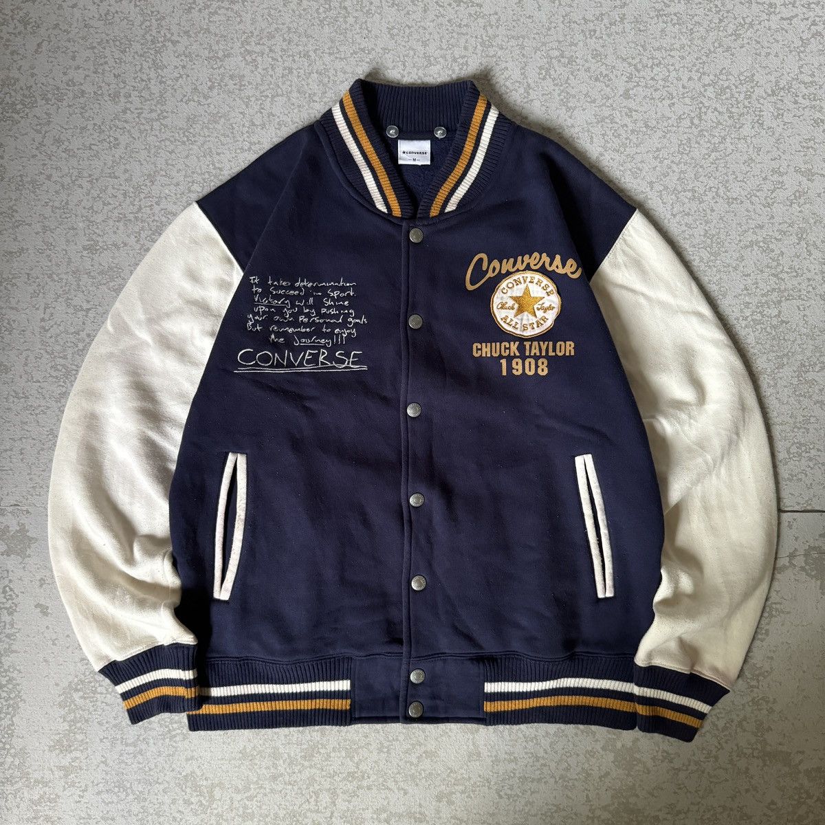 Converse 2000s Converse Chuck Taylor Varsity Jacket Size US M / EU 48-50 / 2 - 4 Thumbnail