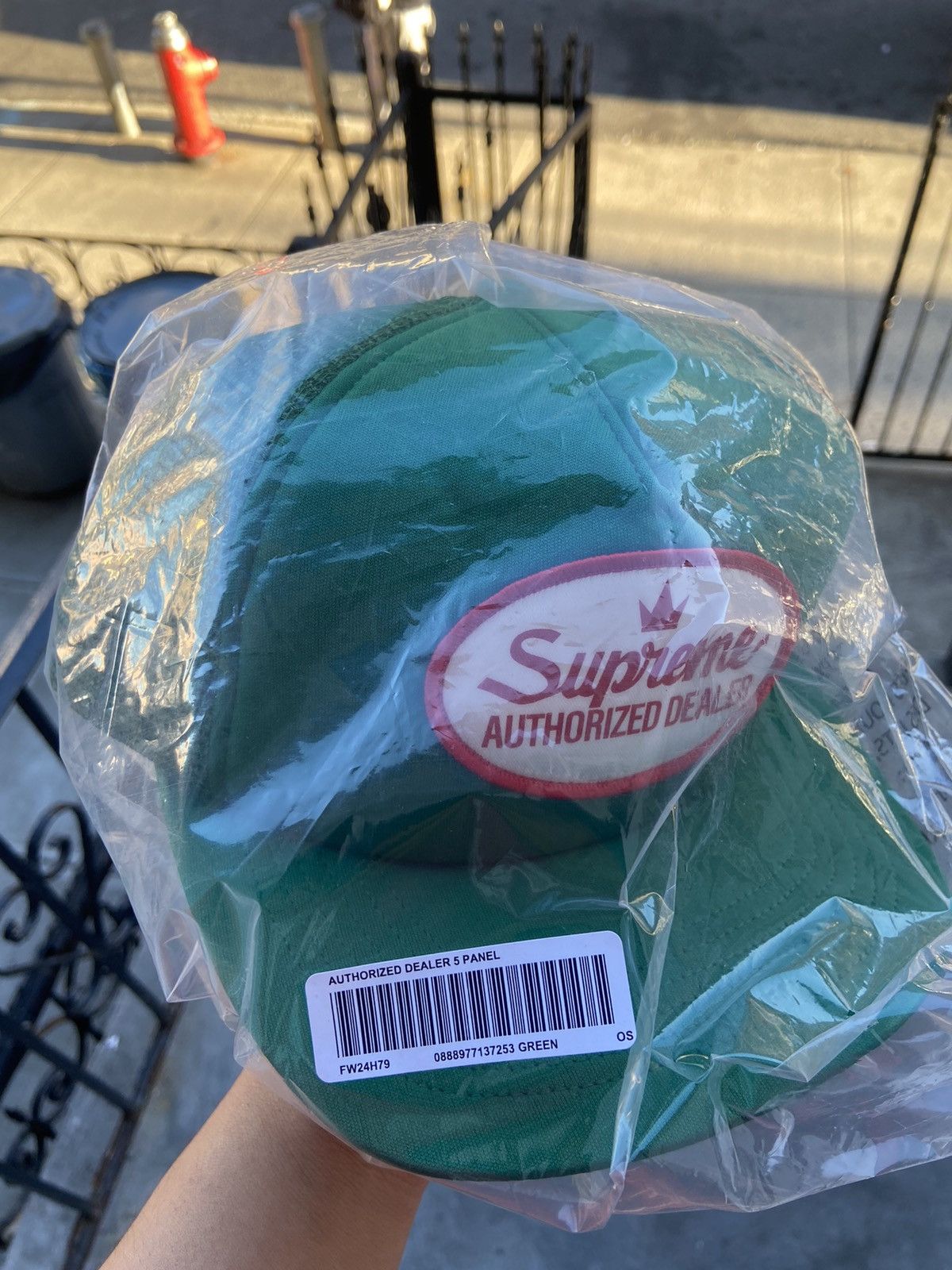 Silk Mesh Back 5-Panel | Supreme 22ss
