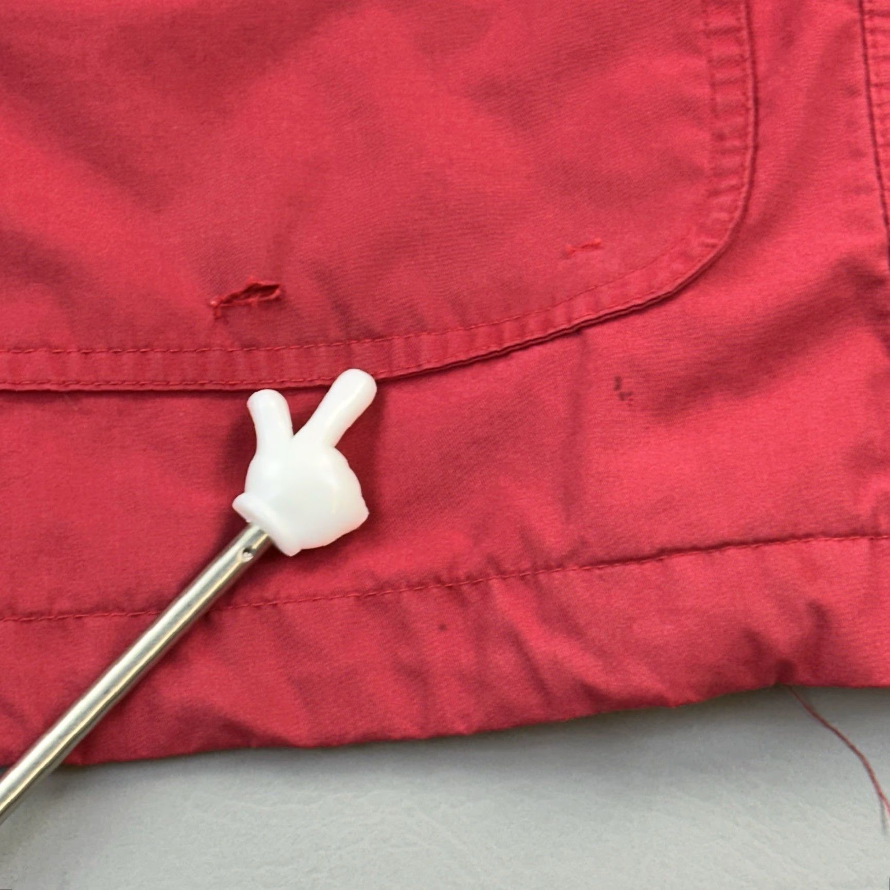 London Fog VINTAGE London Fog Jacket Women's Small Red Full Zip Removable Hood Rain Coat Size S / US 4 / IT 40 - 5 Thumbnail