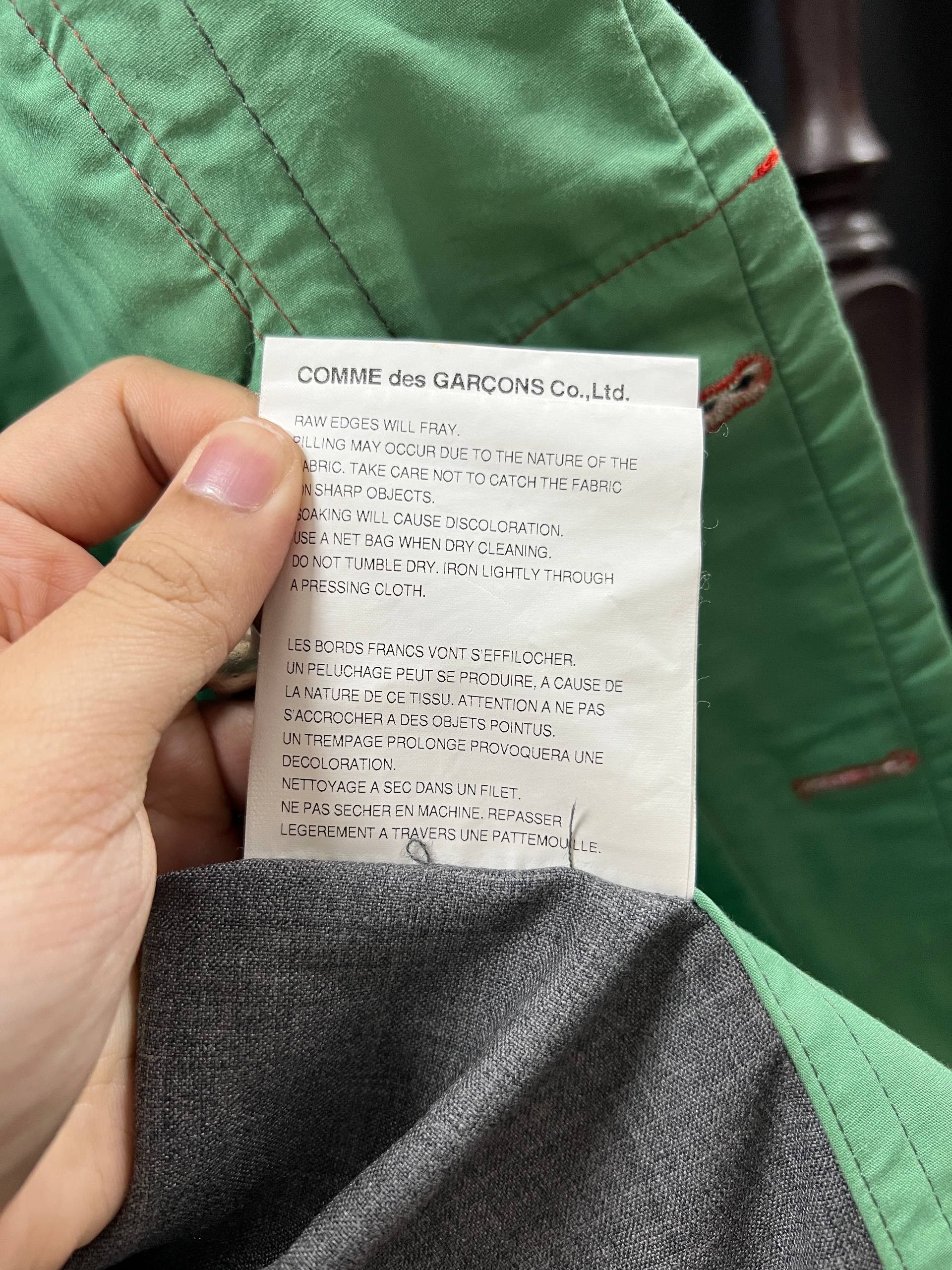 Comme des Garcons Homme Plus SS10 Comme Des Garcons Homme Plus Patchwork Jacket Size US S / EU 44-46 / 1 - 8 Thumbnail
