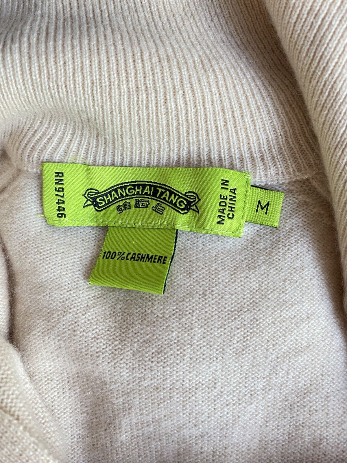 Shanghai Tang SHANGHAI TANGA Brown Soft Knit Mandarin Collar Top Size M / US 6-8 / IT 42-44 - 6 Thumbnail