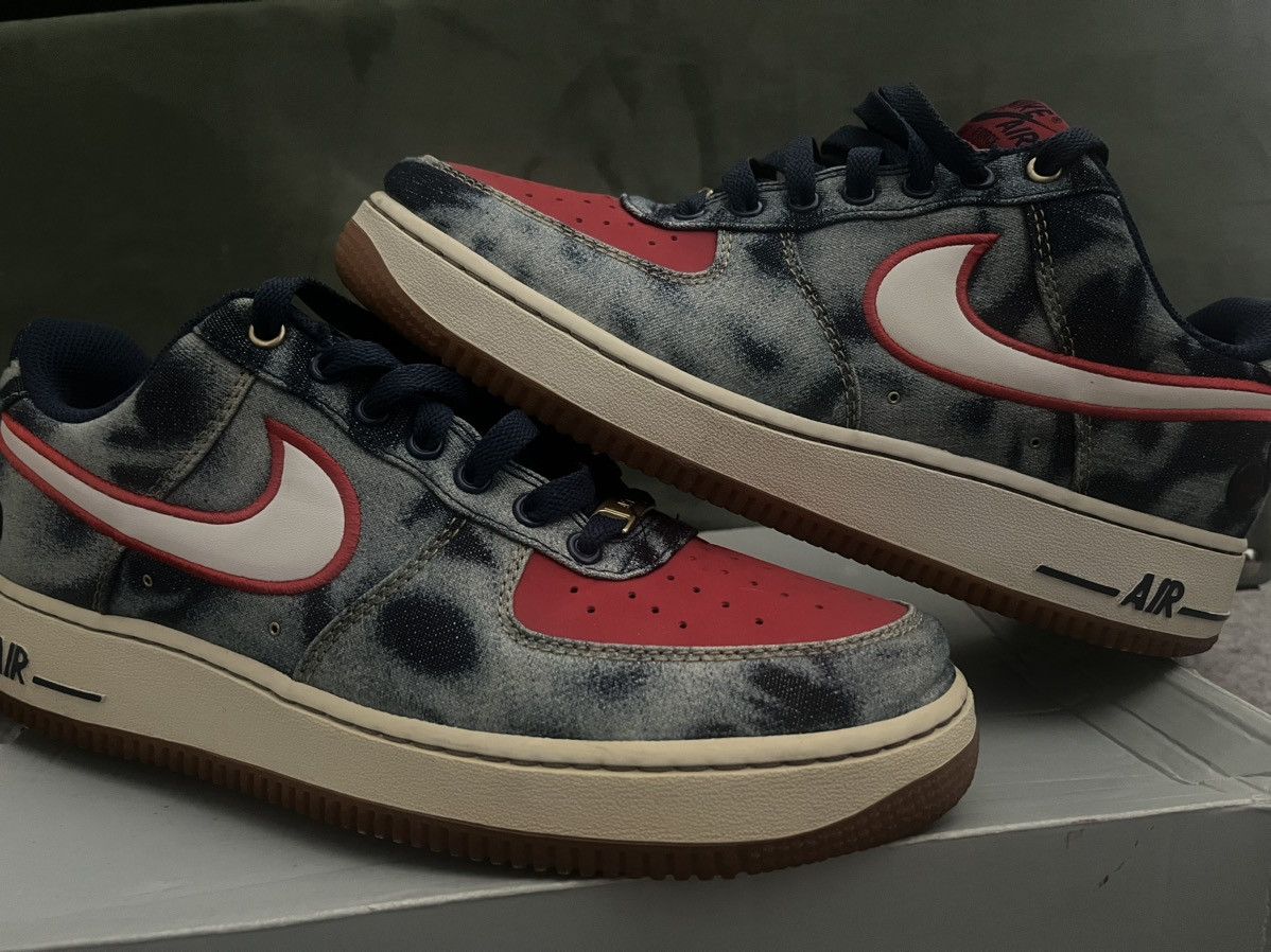Nike Air force 1s “07 Denim” Size US 9 / EU 42 - 8 Thumbnail