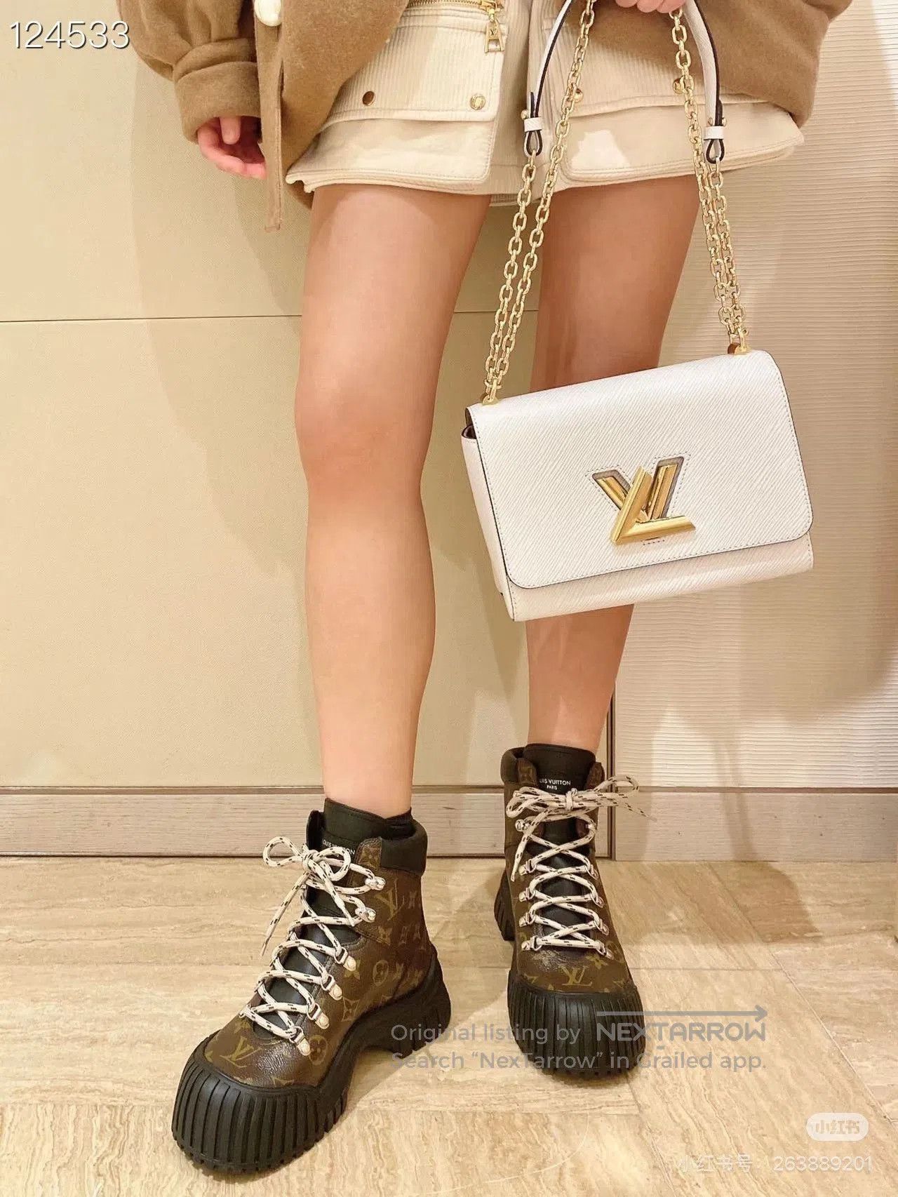 Louis Vuitton Louis Vuitton Monogram Ruby Martin Boots. Size US 5.5 / IT 35.5 - 7 Thumbnail