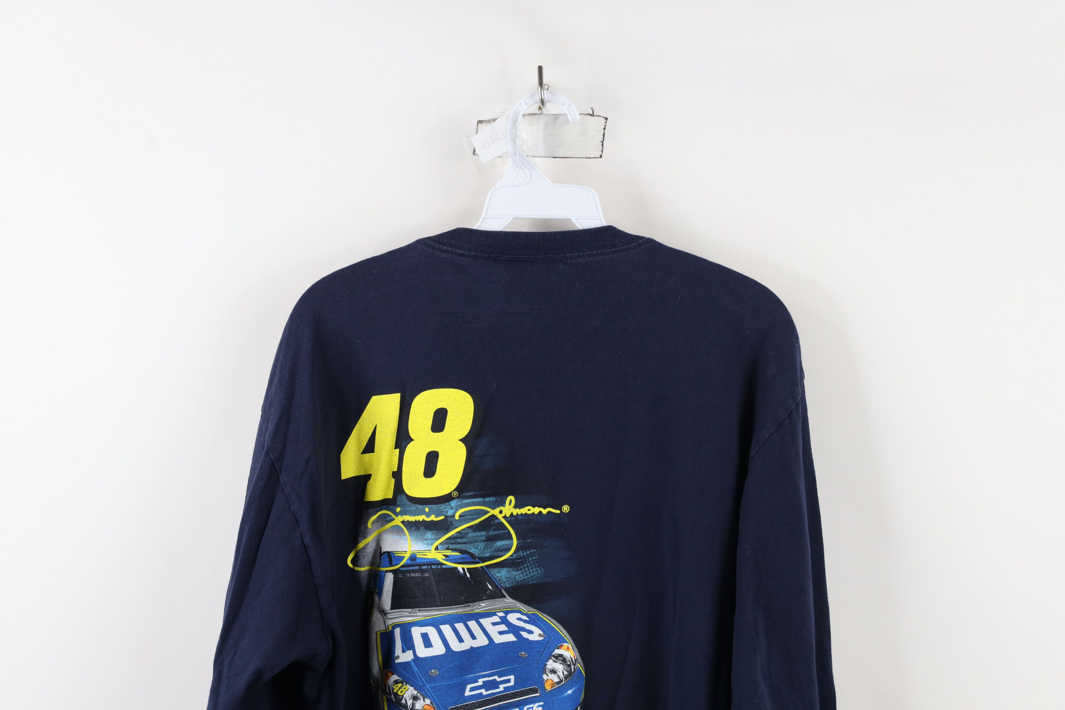 Vintage Vintage NASCAR Jimmi Johnson Racing Long Sleeve T-Shirt AOP Size US L / EU 52-54 / 3 - 12 Thumbnail