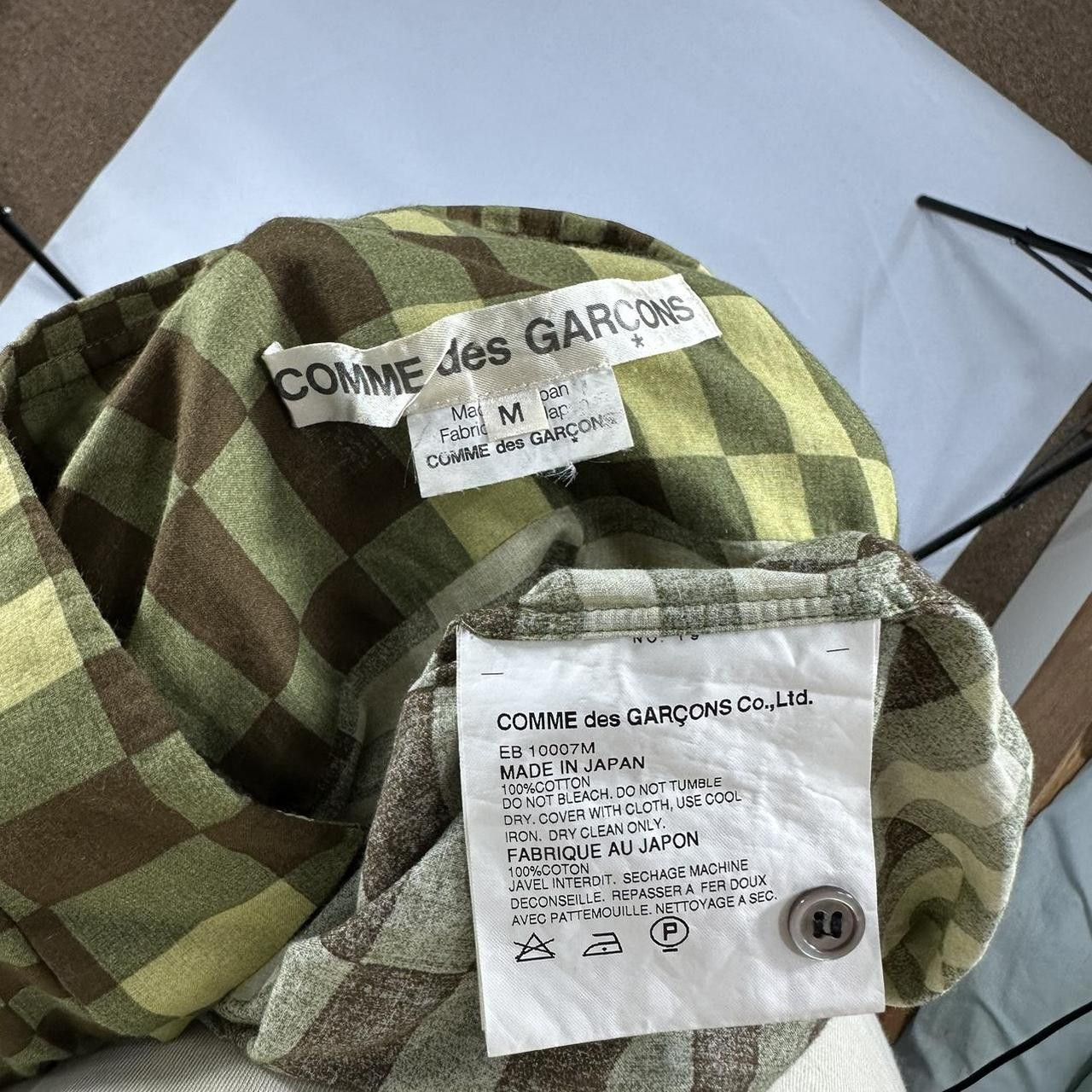 Comme des Garcons Comme Des Garçons AD2000 Optical Illusion Shirt - M Size US M / EU 48-50 / 2 - 3 Thumbnail