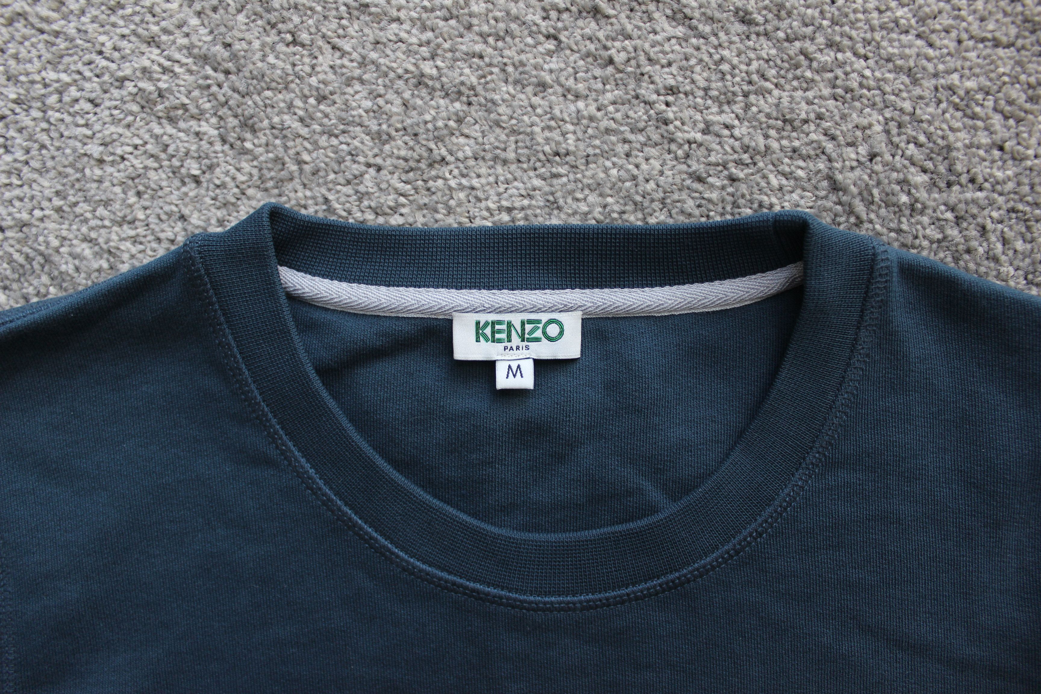 Kenzo Kenzo Paris Tiger Embroidered Cotton Sweatshirt Size M / US 6-8 / IT 42-44 - 2 Thumbnail
