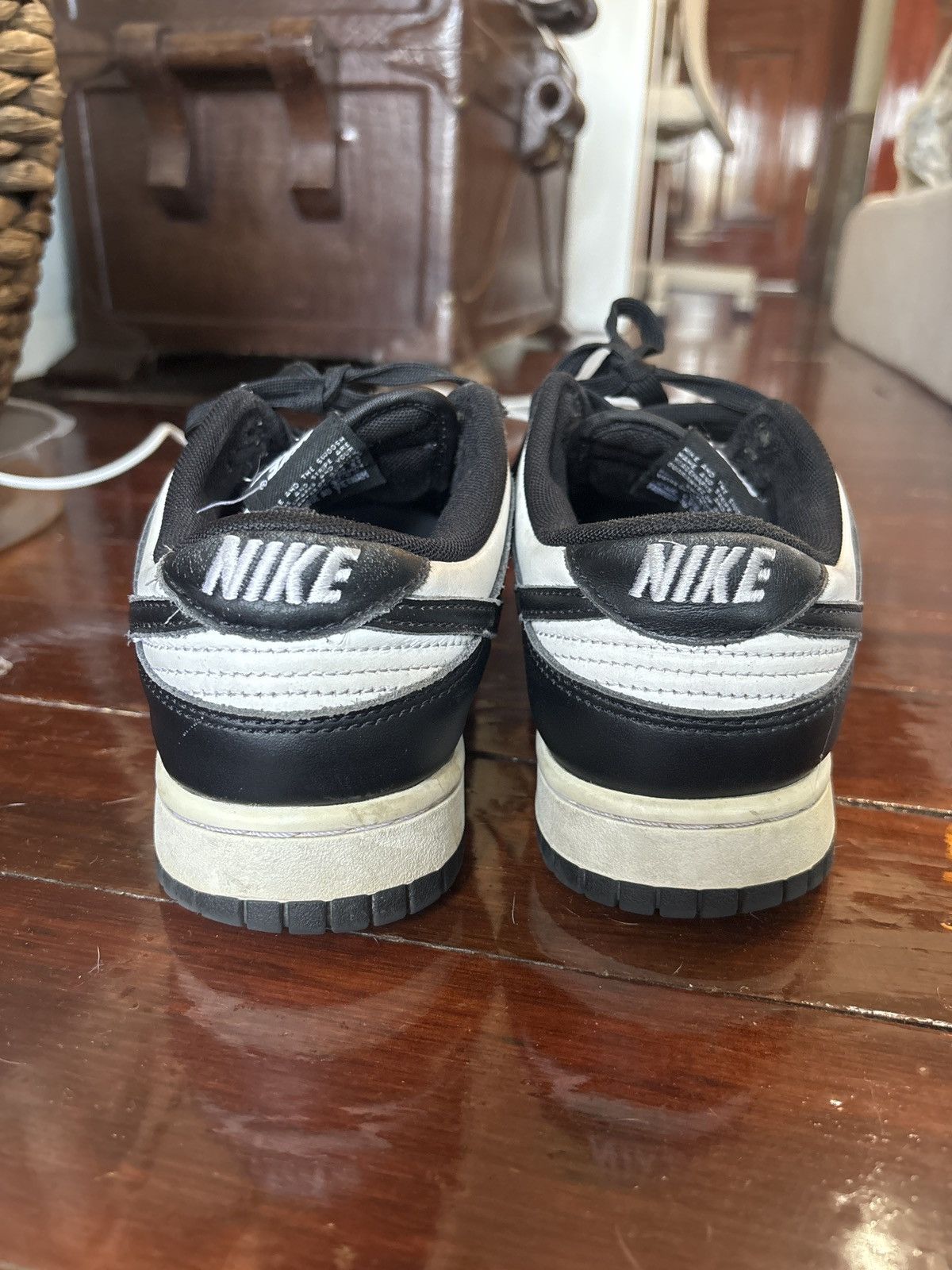 Nike DUNK LOW ‘BLACK WHITE’ Size US 8 / EU 41 - 6 Thumbnail