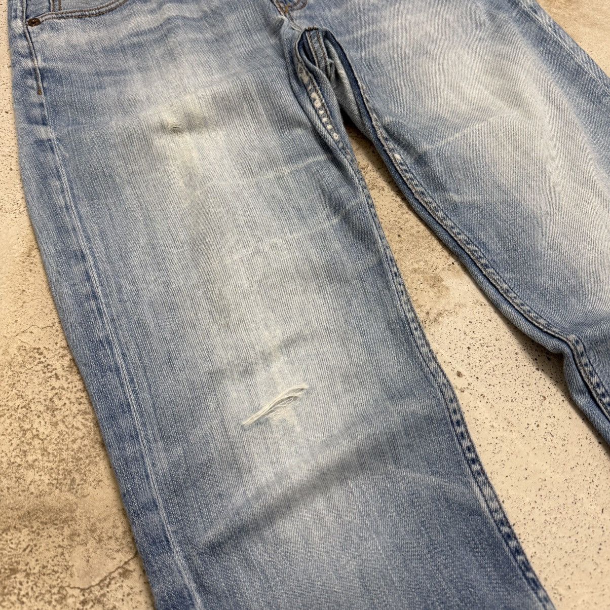 Japanese Brand Jiyuku Timeless Japan Denim Fabric Pants Size 24" / US 00 / IT 34 - 7 Thumbnail