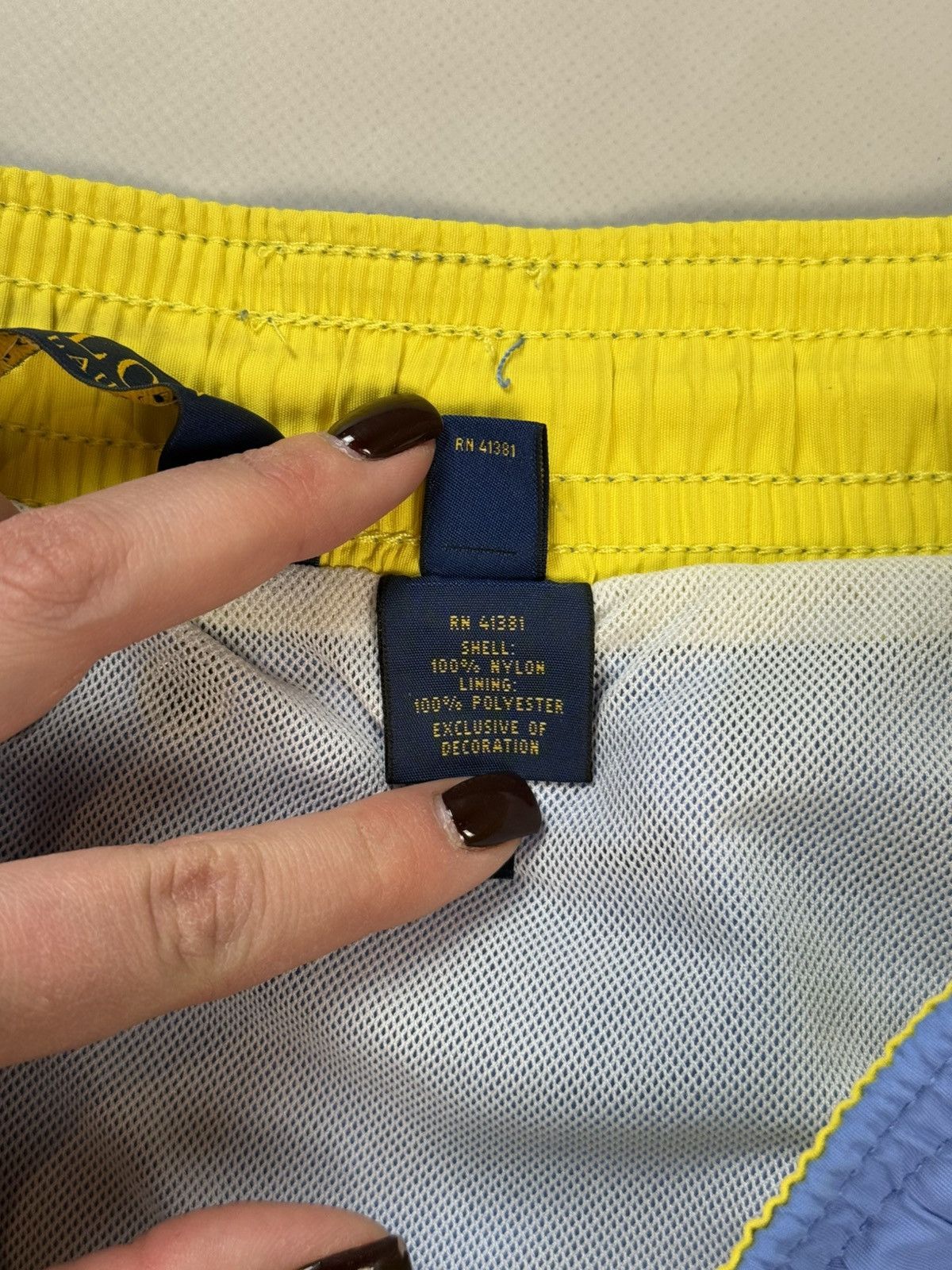 Polo Ralph Lauren Polo Ralph Lauren Men’s Nylon Swimming Beach Shorts Size XLT Size US 38 / EU 54 - 11 Thumbnail