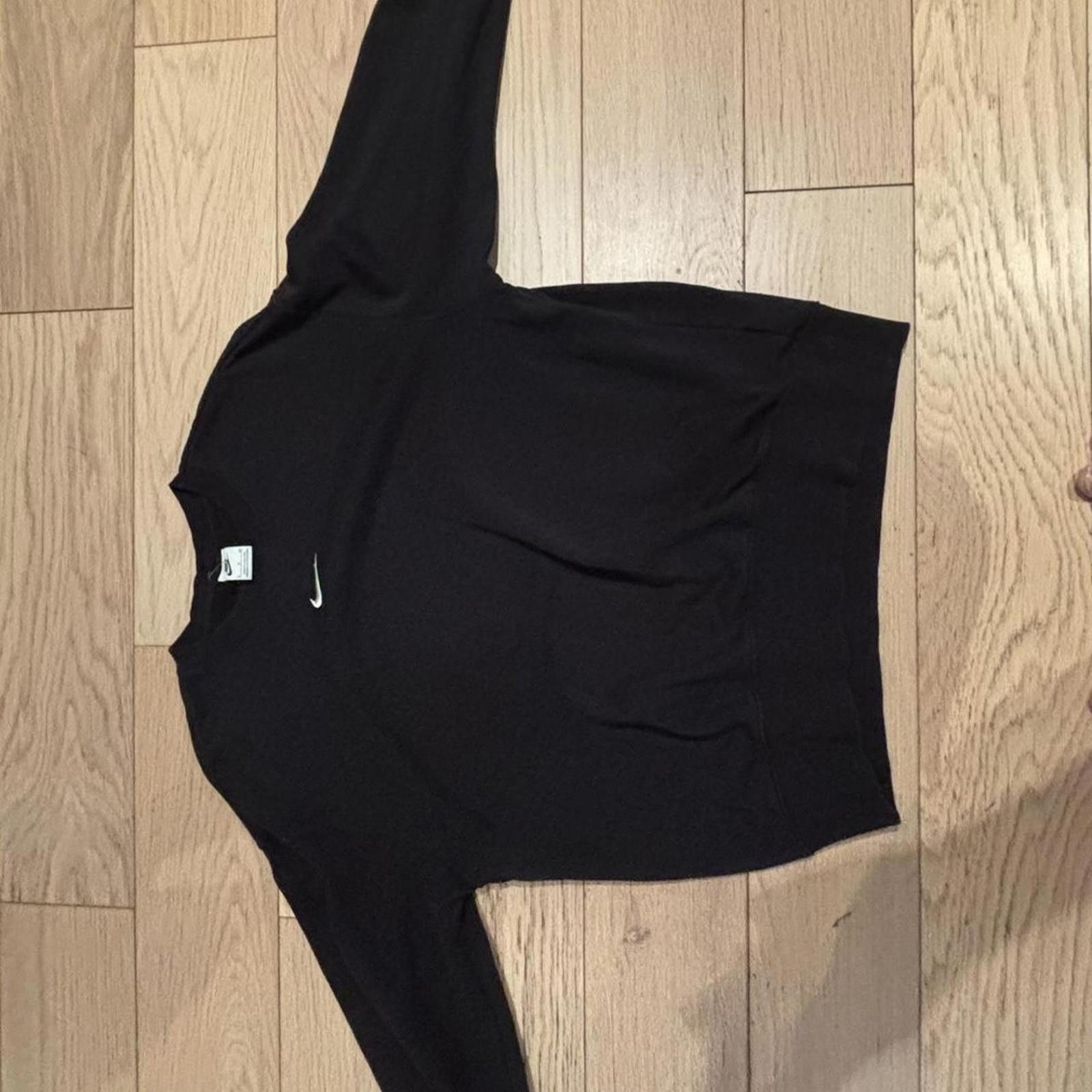 Nike Nike black crew neck sweatshirt #nike #y2k Size US S / EU 44-46 / 1 - 3 Thumbnail