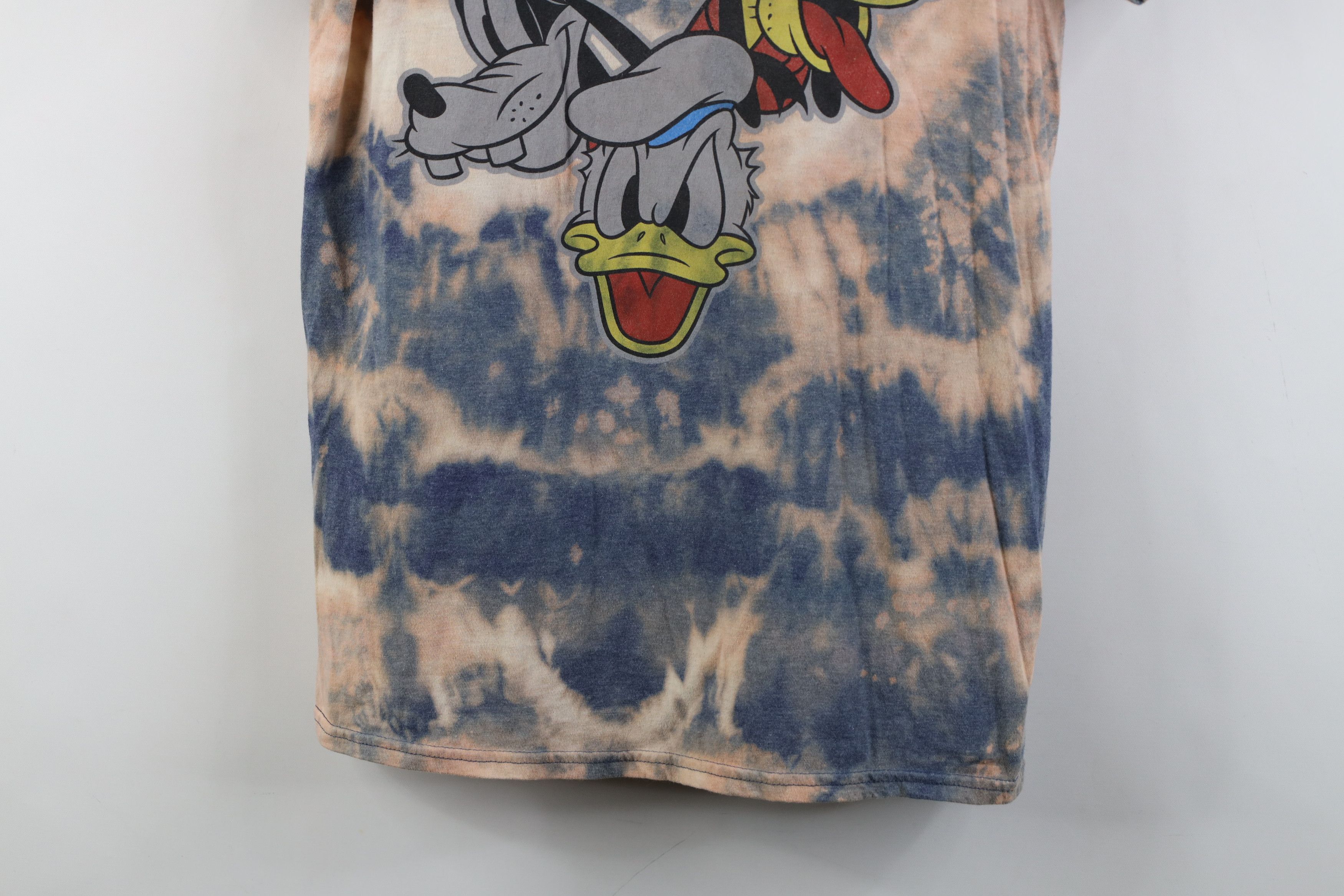Disney Vintage Y2K Disney Mickey Mouse and Friends Knit T-Shirt Size XL / US 12-14 / IT 48-50 - 3 Thumbnail