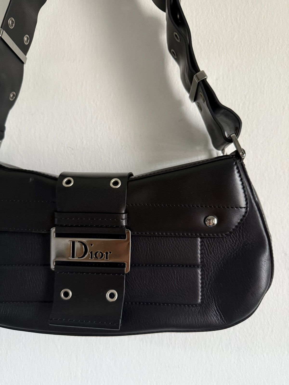 Dior 2002 John Galliano era Dior Street Chic Columbus bag Size ONE SIZE - 3 Thumbnail
