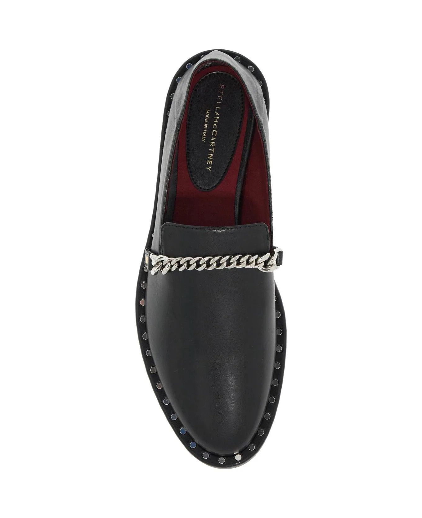 Stella McCartney o1s22i1n1024 Falabella Loafers in Black Size US 10 / IT 40 - 2 Thumbnail