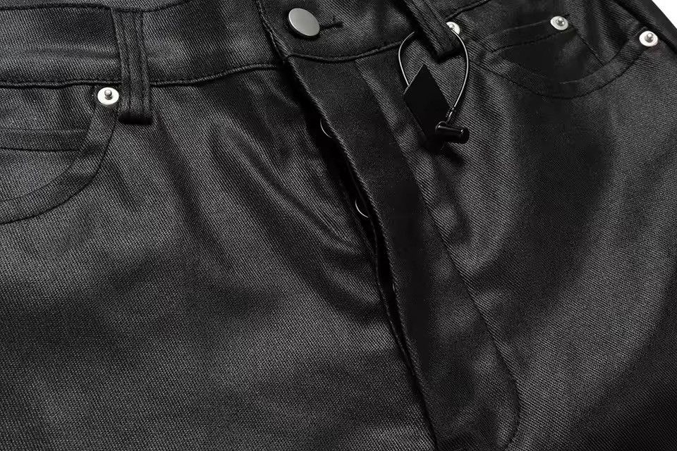 Other Gothic Punk Zipper Baggy Bootcut Flared Pants Size US 32 / EU 48 - 5 Thumbnail