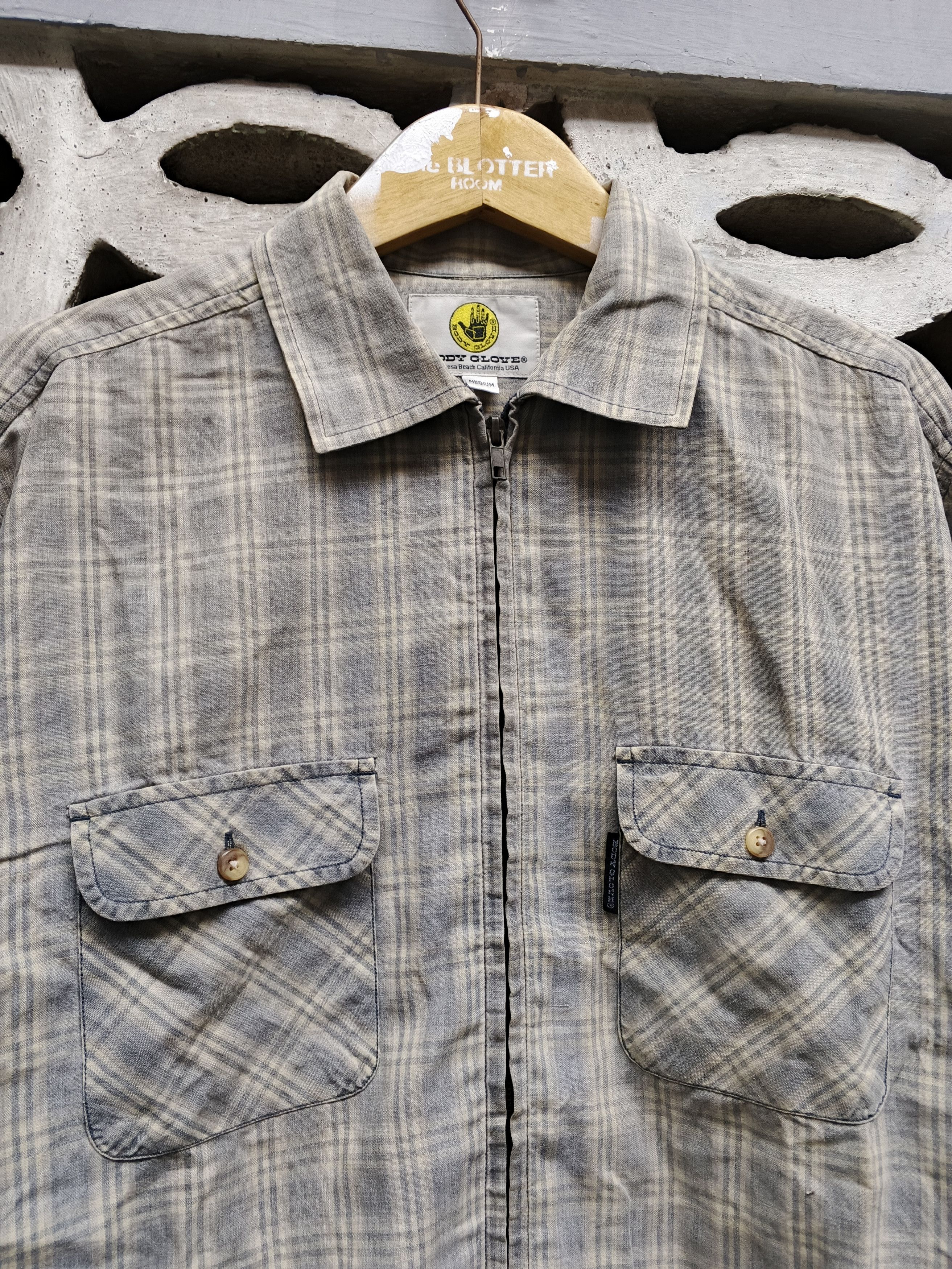 Body Glove × Vintage Body Glove Zipper Shirt Size US M / EU 48-50 / 2 - 1 Thumbnail