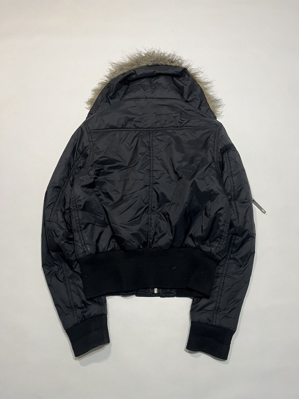 If Six Was Nine Vintage Hysteric Glamour Fur Style Bomber Jacket Size M / US 6-8 / IT 42-44 - 5 Thumbnail