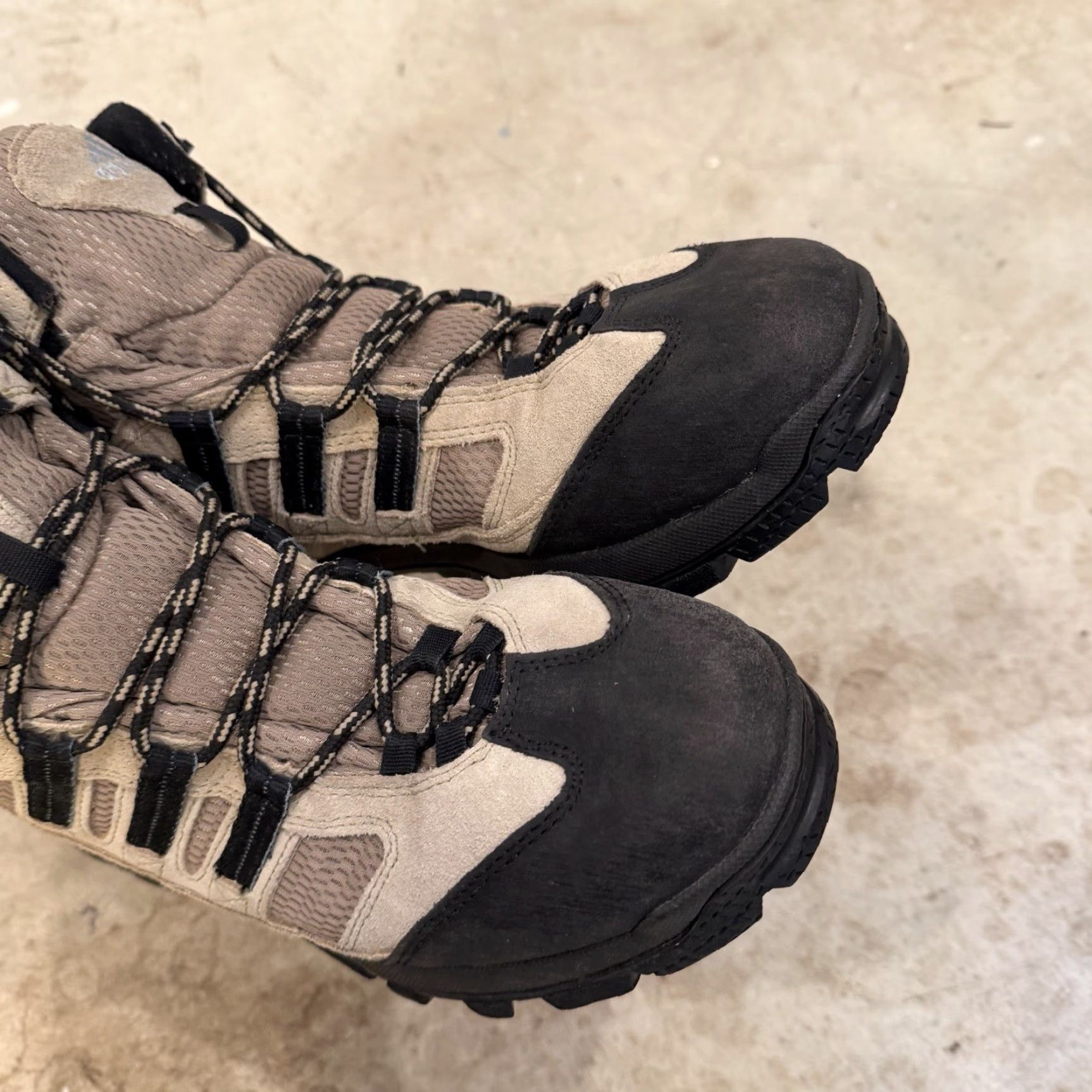 Adidas Adidas GeoFit Suede Leather Ankle Boots Women Sz 9.5 Hiking Trail Outdoors Boots Size US 10 / IT 40 - 4 Thumbnail