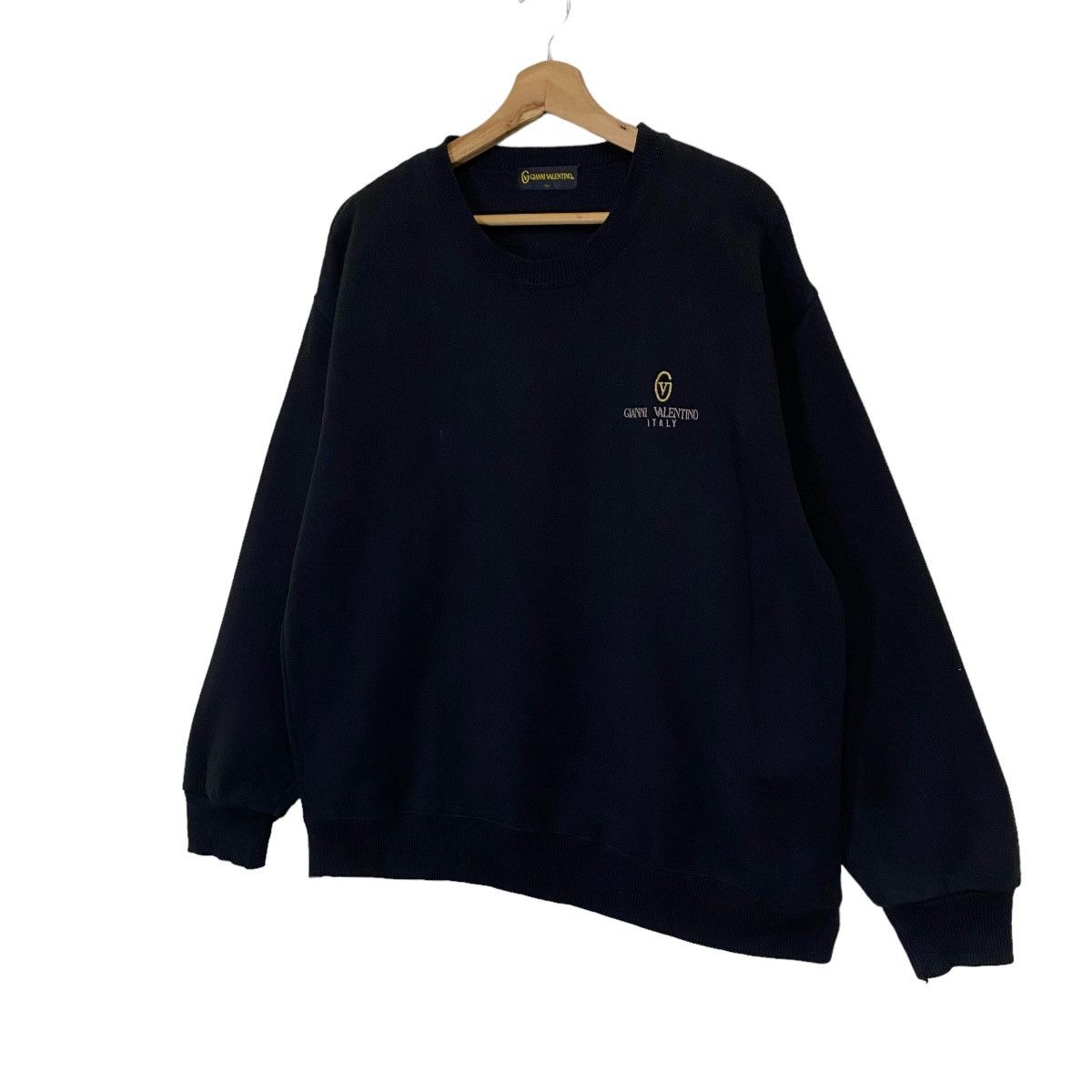 Gianni Valentino Vintage Gianni Valentino Small Logo Crewneck Sweatshirt Size US M / EU 48-50 / 2 - 3 Thumbnail