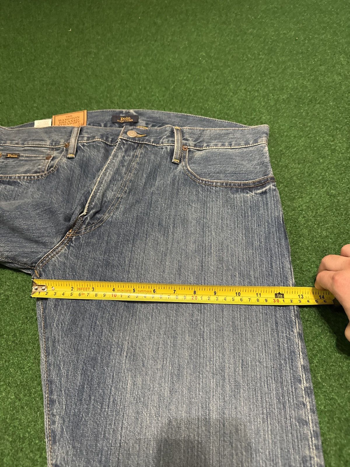 Polo Ralph Lauren Polo Ralph Lauren Hampton Relaxed Straight Jeans 36x34 Denim Size US 36 / EU 52 - 8 Thumbnail