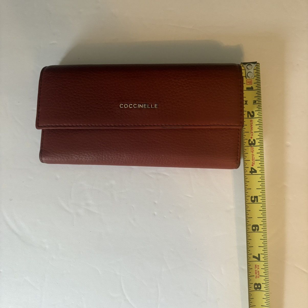 Other COCCINELLE Womens Pebbled Soft Leather Trifold Wallet Size ONE SIZE - 10 Thumbnail