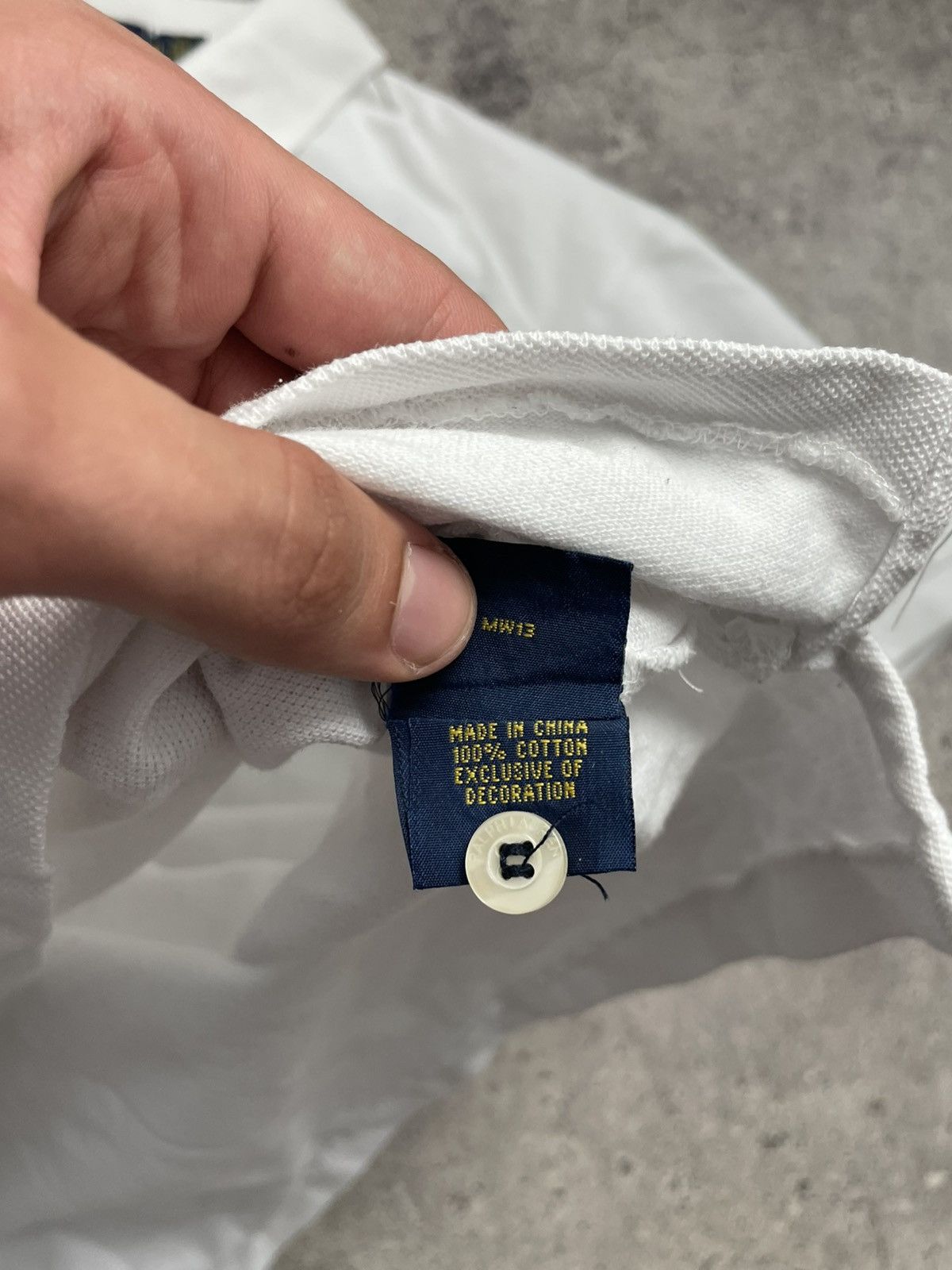 Polo Ralph Lauren Vintage Polo Ralph Lauren Number 3 Polo T-Shirt Size US XL / EU 56 / 4 - 9 Thumbnail