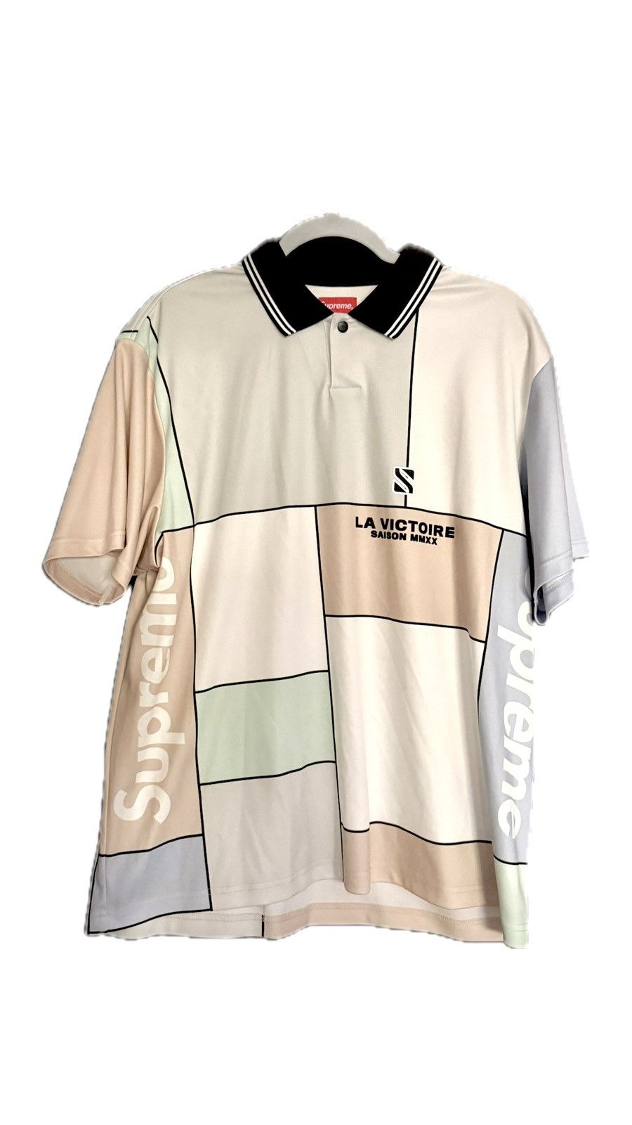 Supreme Supreme Heavenly Silk Polo Tee (Large) | Grailed