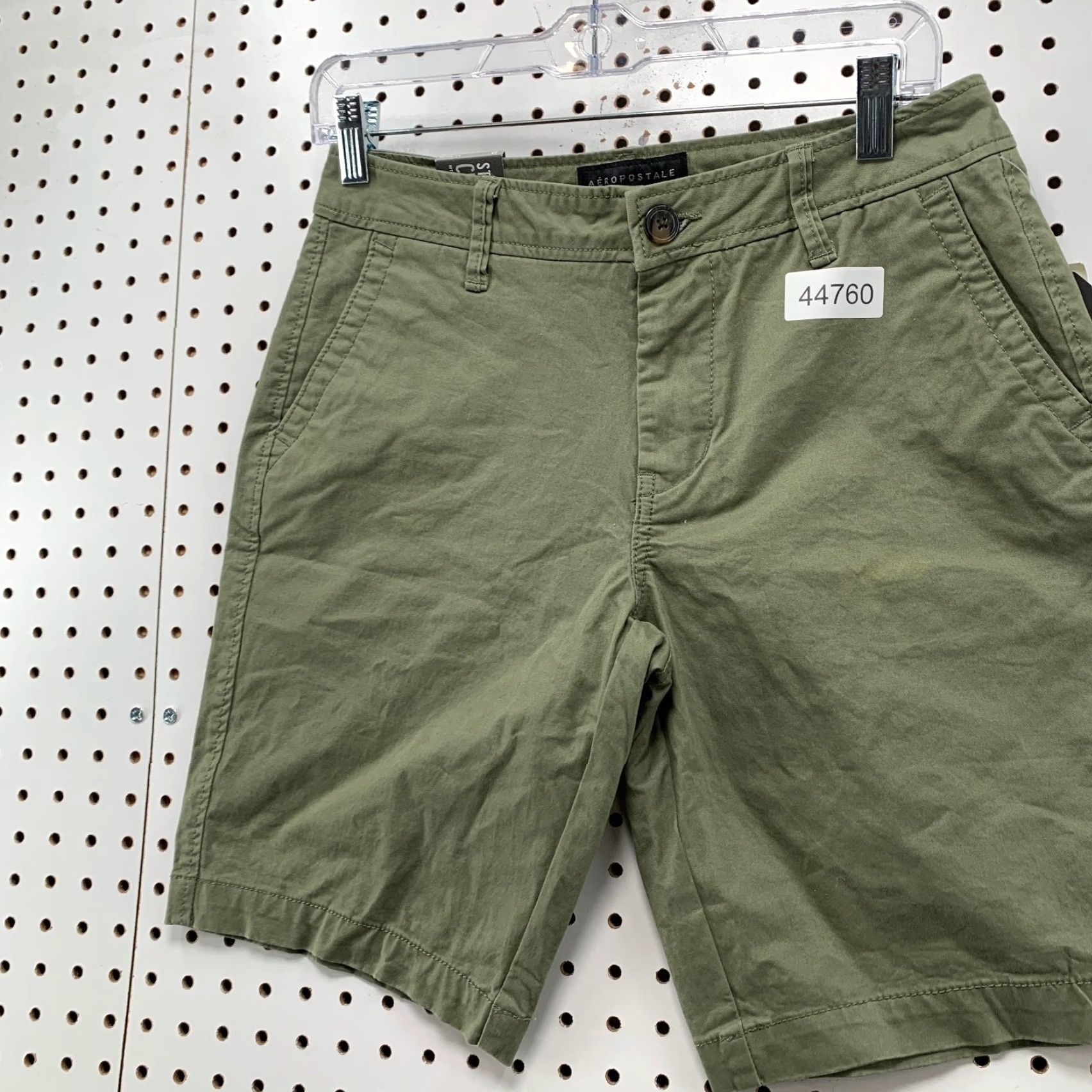 Vintage VINTAGE Aeropostale shorts Mens 27 Green Chino Stretch Classic Fit 9.5 Inseam NWT Size US 27 - 3 Thumbnail