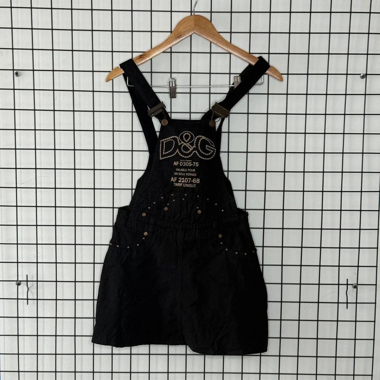 Dolce & Gabbana Dolce and Gabbana Short Skirt Black 2000s Embroidered Size M / US 6-8 / IT 42-44 - 1 Thumbnail