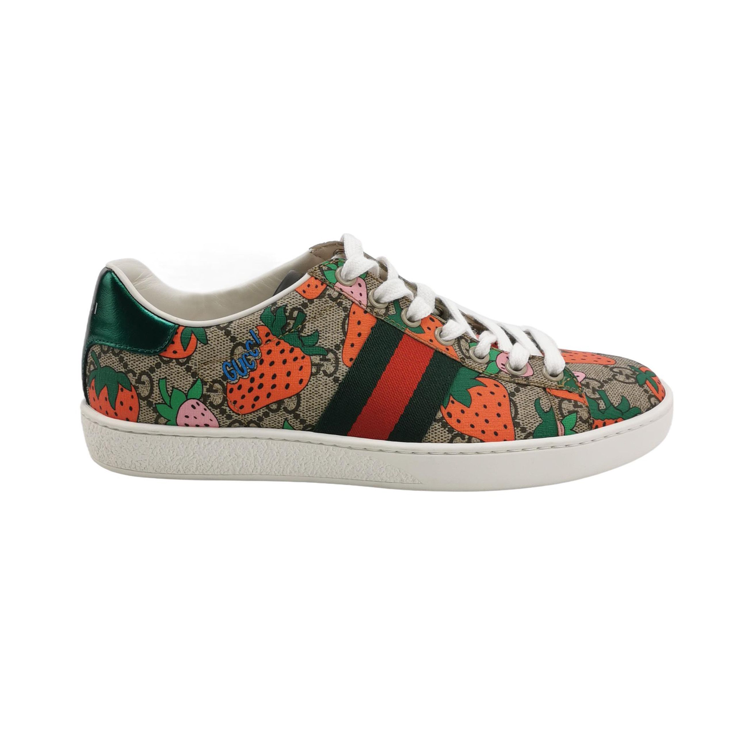 Gucci Gucci Women 6-5 Lowtop Sneakers Size US 6.5 / IT 36.5 - 1 Thumbnail