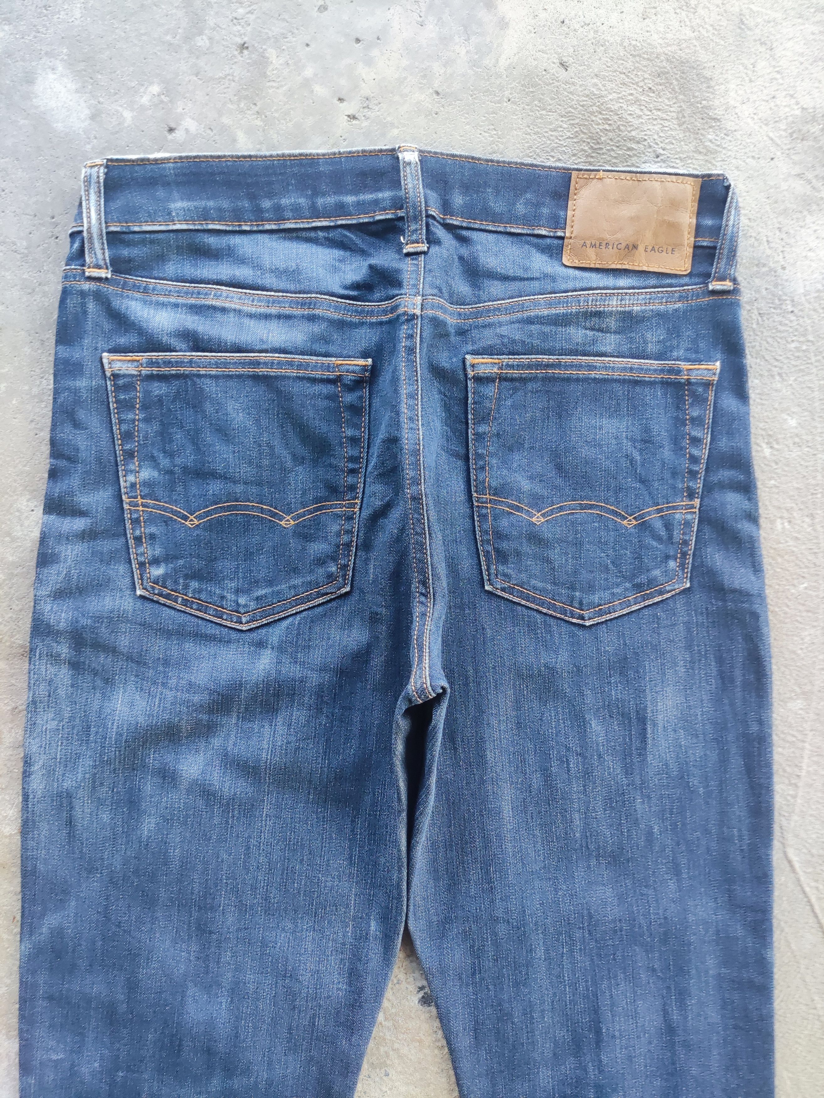 American Eagle Outfitters Vintage American Eagle Distress Denim Faded Pants Size US 33 - 9 Thumbnail