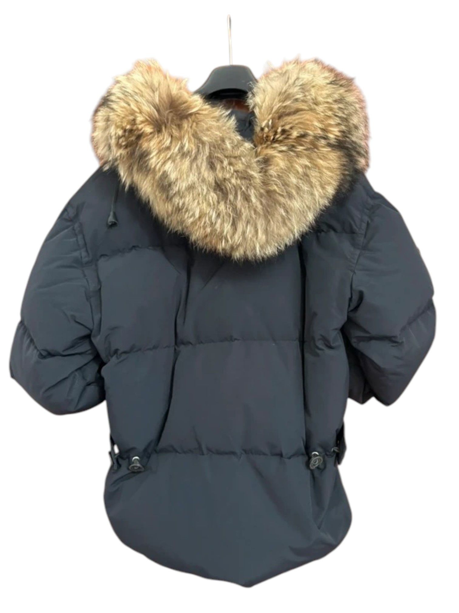 Dsquared2 Dsquared² “Mother Fluff” Patch Down Jacket with Fur Hood Size US M / EU 48-50 / 2 - 1 Thumbnail