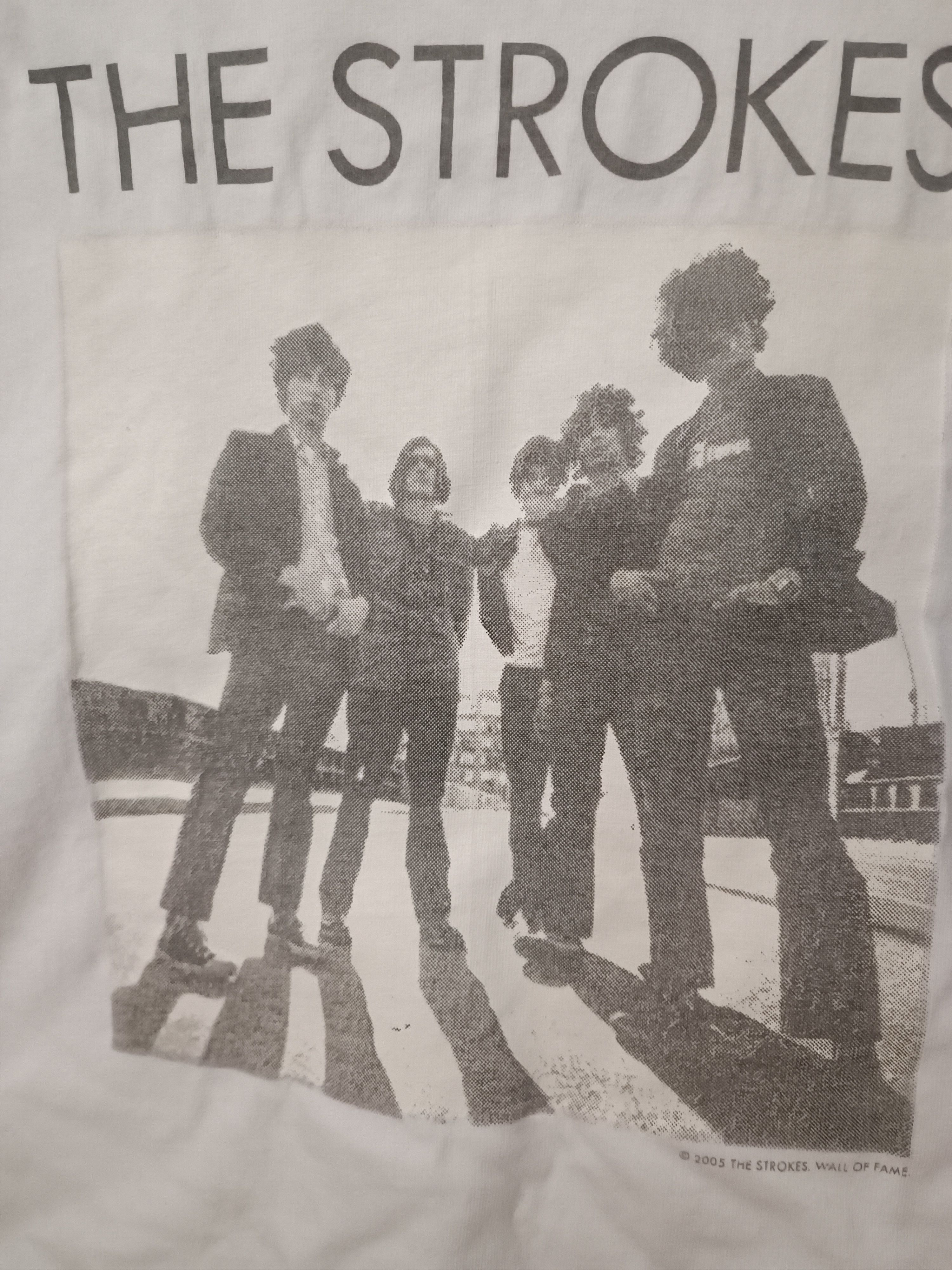 Band Tees Vintage The Strokes 2005 3q Shirt Size US S / EU 44-46 / 1 - 3 Thumbnail