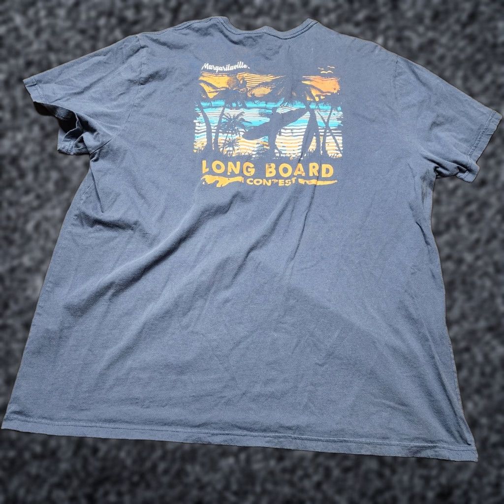 Doublet Margaritaville Surfing Wave Rider T-Shirt 3XL Double Sided Blue Unisex Adults Size US XXL / EU 58 / 5 - 1 Thumbnail