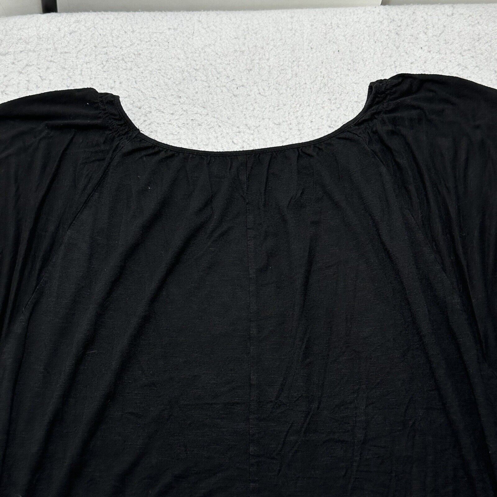 Loft LOFT Large Black Short Sleeve Pullover TShirt Lightweight Size L / US 10 / IT 46 - 11 Thumbnail