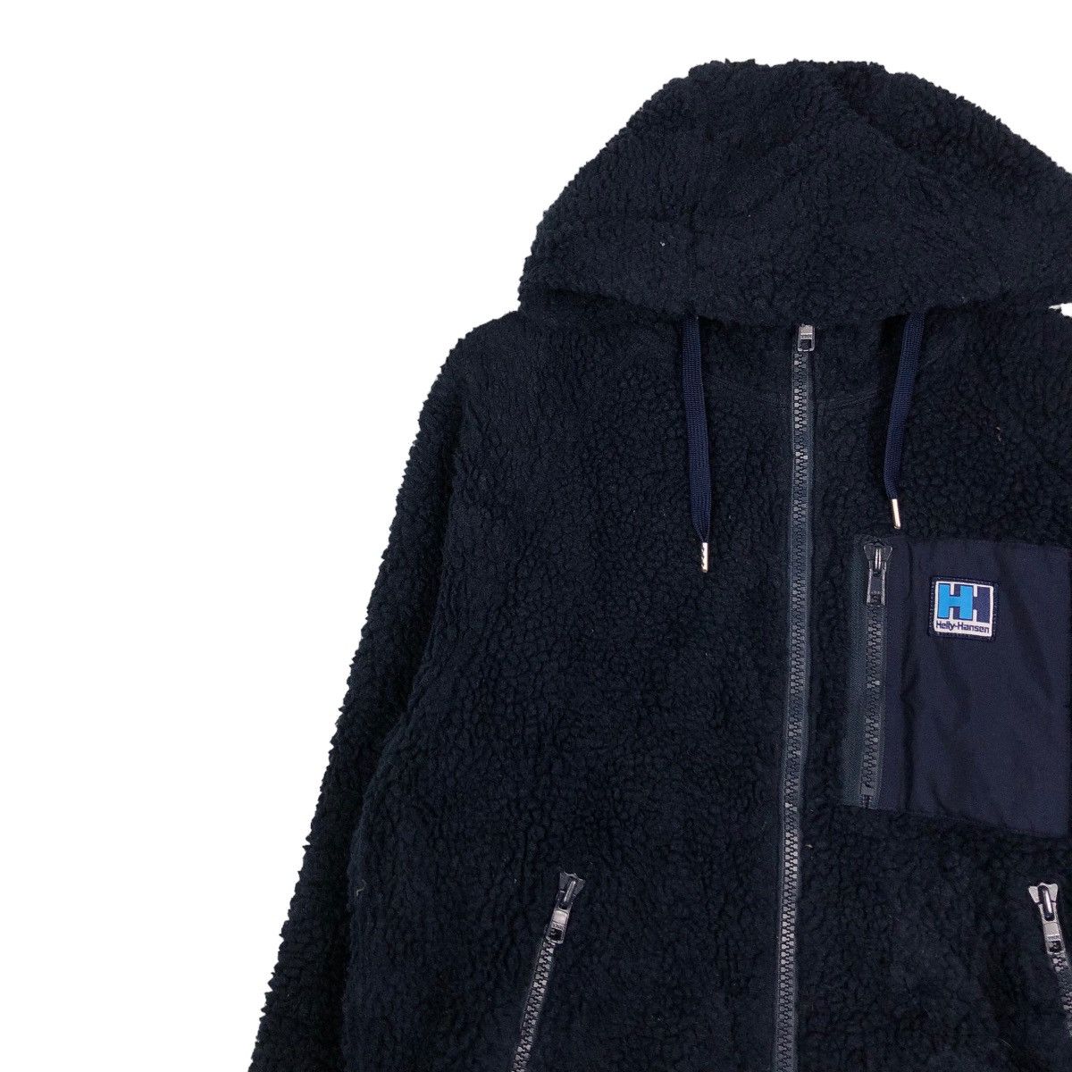 Helly Hansen × Japanese Brand × Vintage 📌VINTAGE FLEECE JACKET ZIPPER HELLY HANSEN JAPAN Size L / US 10 / IT 46 - 6 Thumbnail