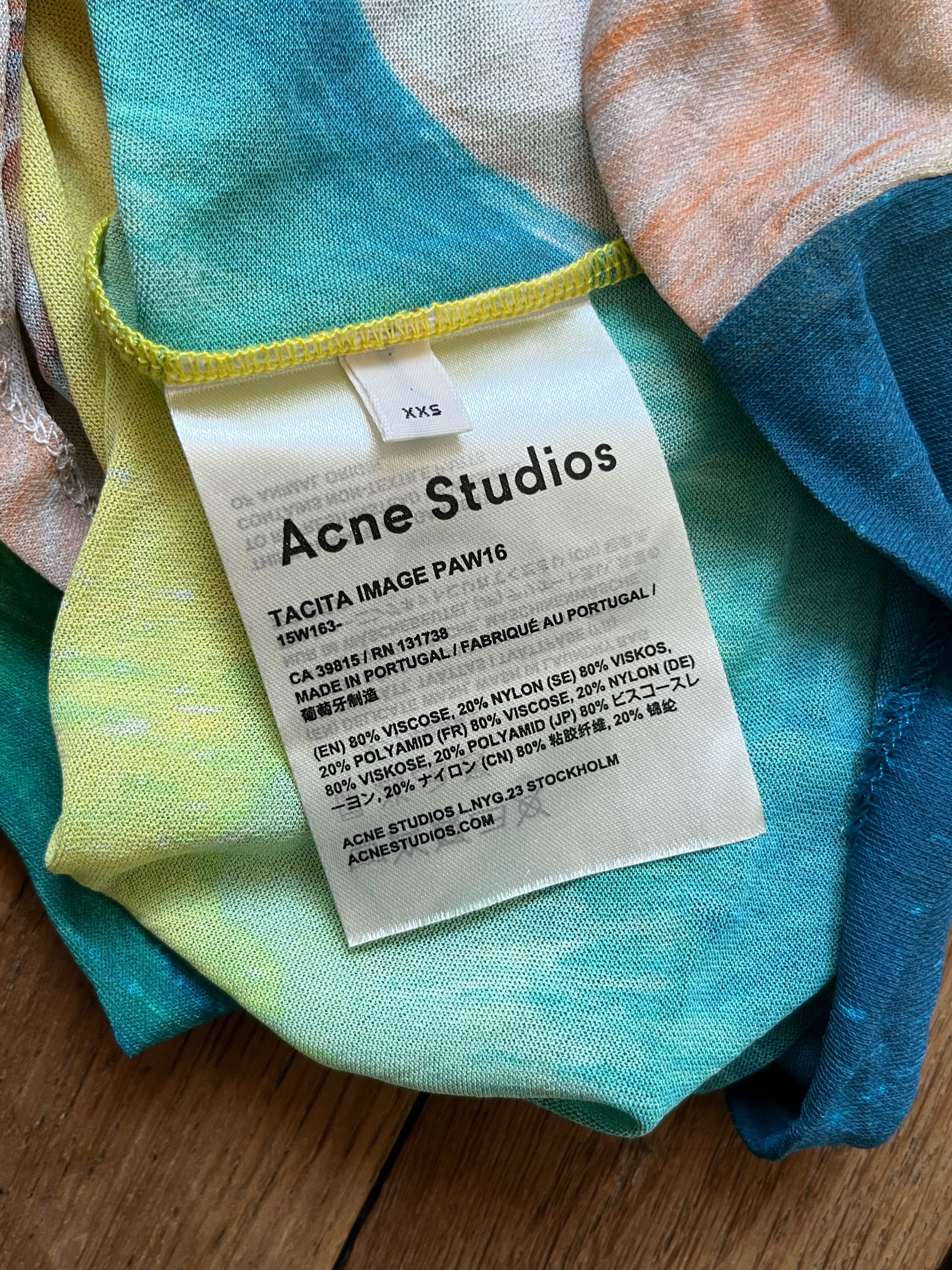 Acne Studios Acne Studios "TACITA IMAGE" long sleeve top Size XXS / US 00 / IT 34 - 4 Thumbnail