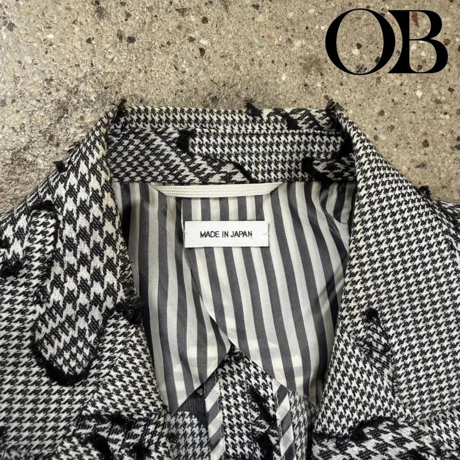 Thom Browne Thom Browne Houndstooth Camo Blazer Size US S / EU 44-46 / 1 - 7 Thumbnail
