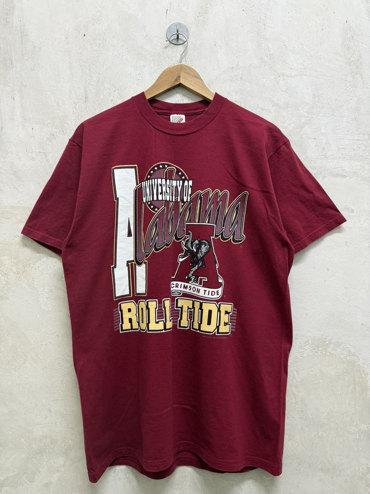 Vintage Vintage University of Alabama Crimson Tide College T-Shirt Size US L / EU 52-54 / 3 - 1 Thumbnail
