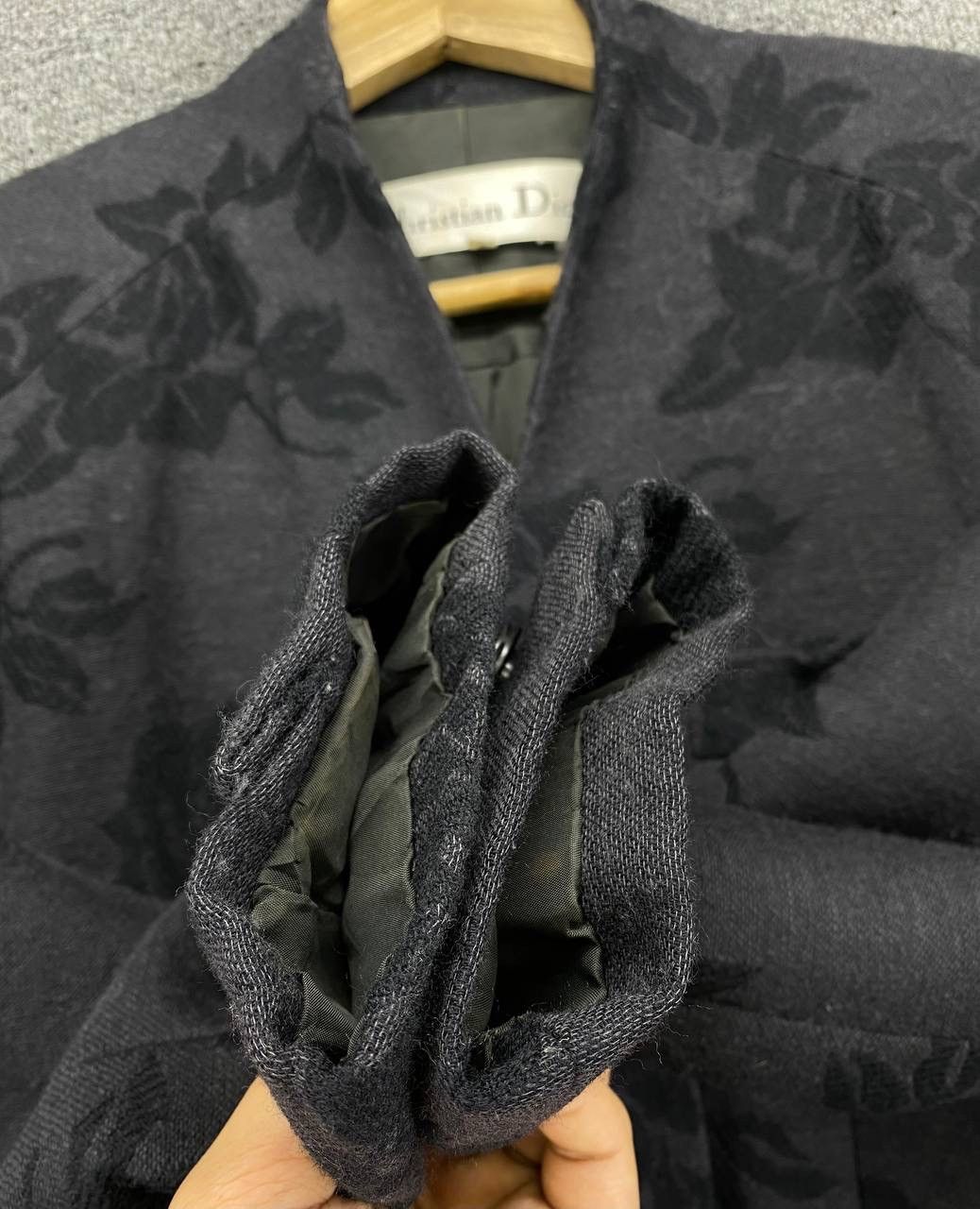 Christian Dior Monsieur Vintage Christian Dior Rare Design Wool Cardigan Jacket Size S / US 4 / IT 40 - 12 Thumbnail