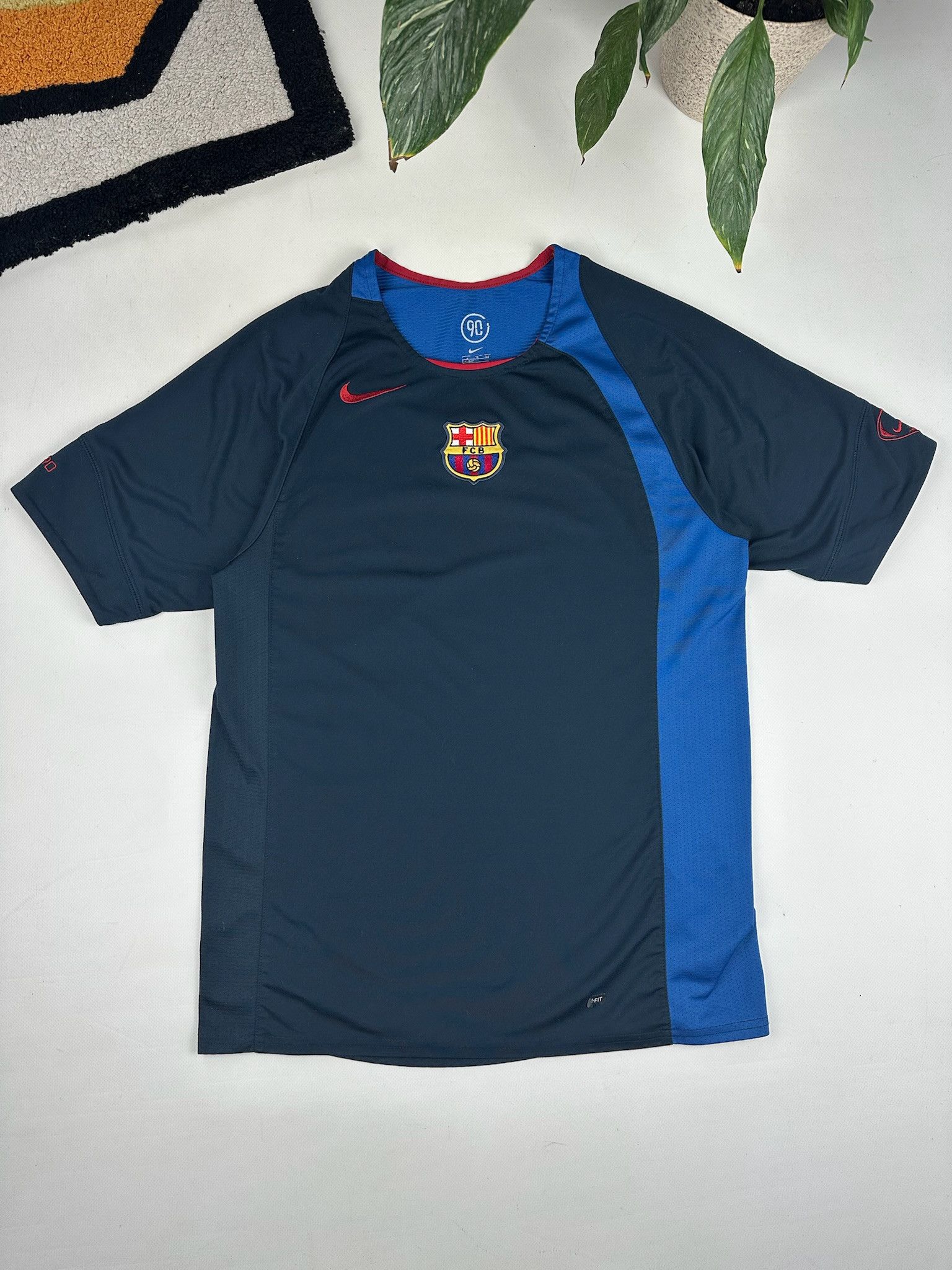 Nike Vintage Nike Barcelona Jersey Football Shirt Rare total 90 Size US M / EU 48-50 / 2 - 1 Thumbnail