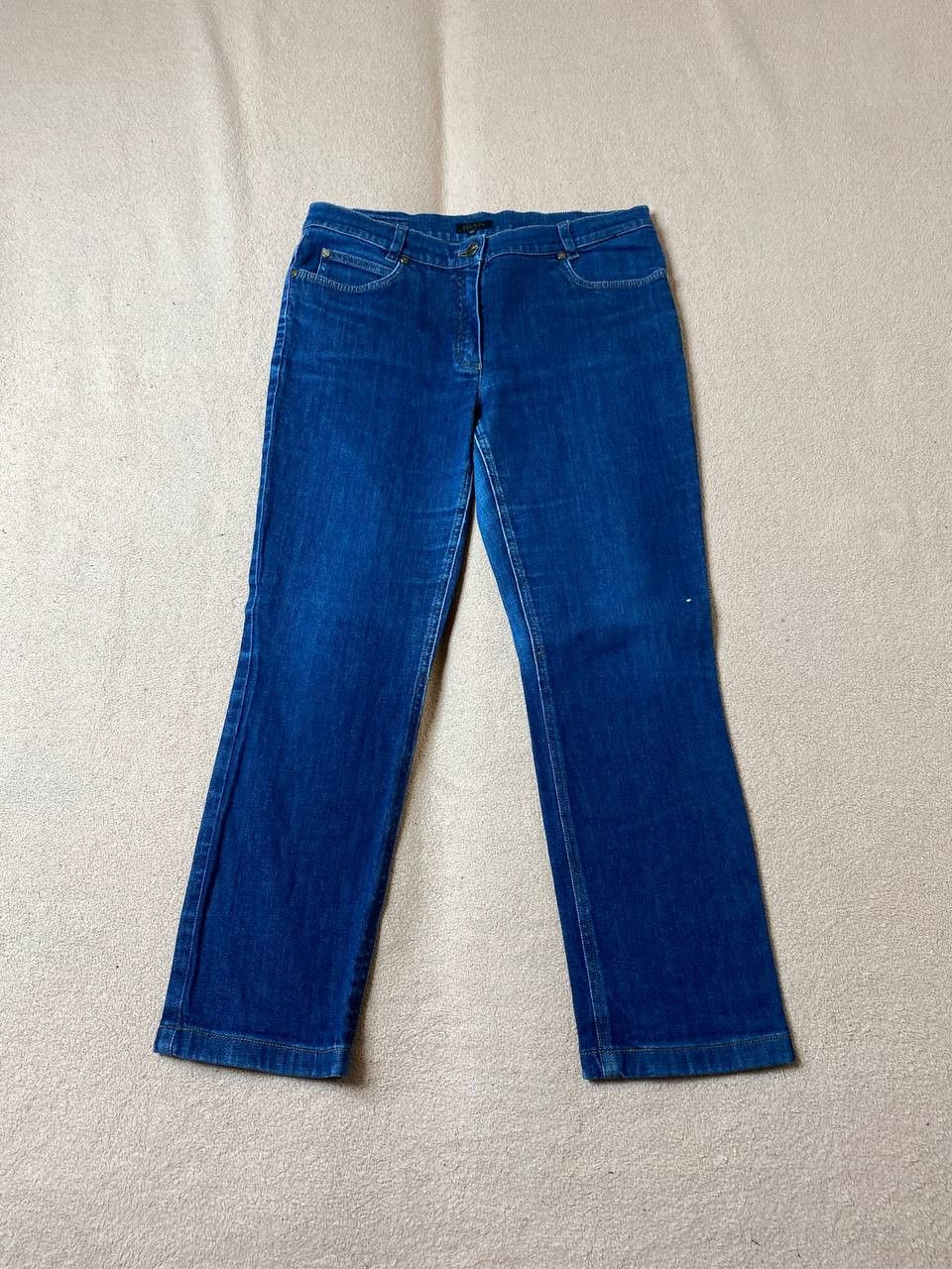 Escada × Vintage Vintage Y2K faded blue washed baggy wide leg jeans Size 40" / US 18 - 16 Thumbnail