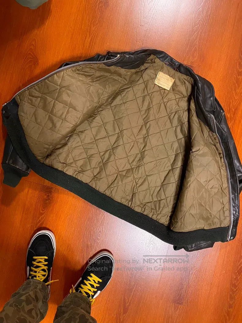 Schott Schott A-2 cowhide flight jacket Size US XS / EU 42 / 0 - 5 Thumbnail