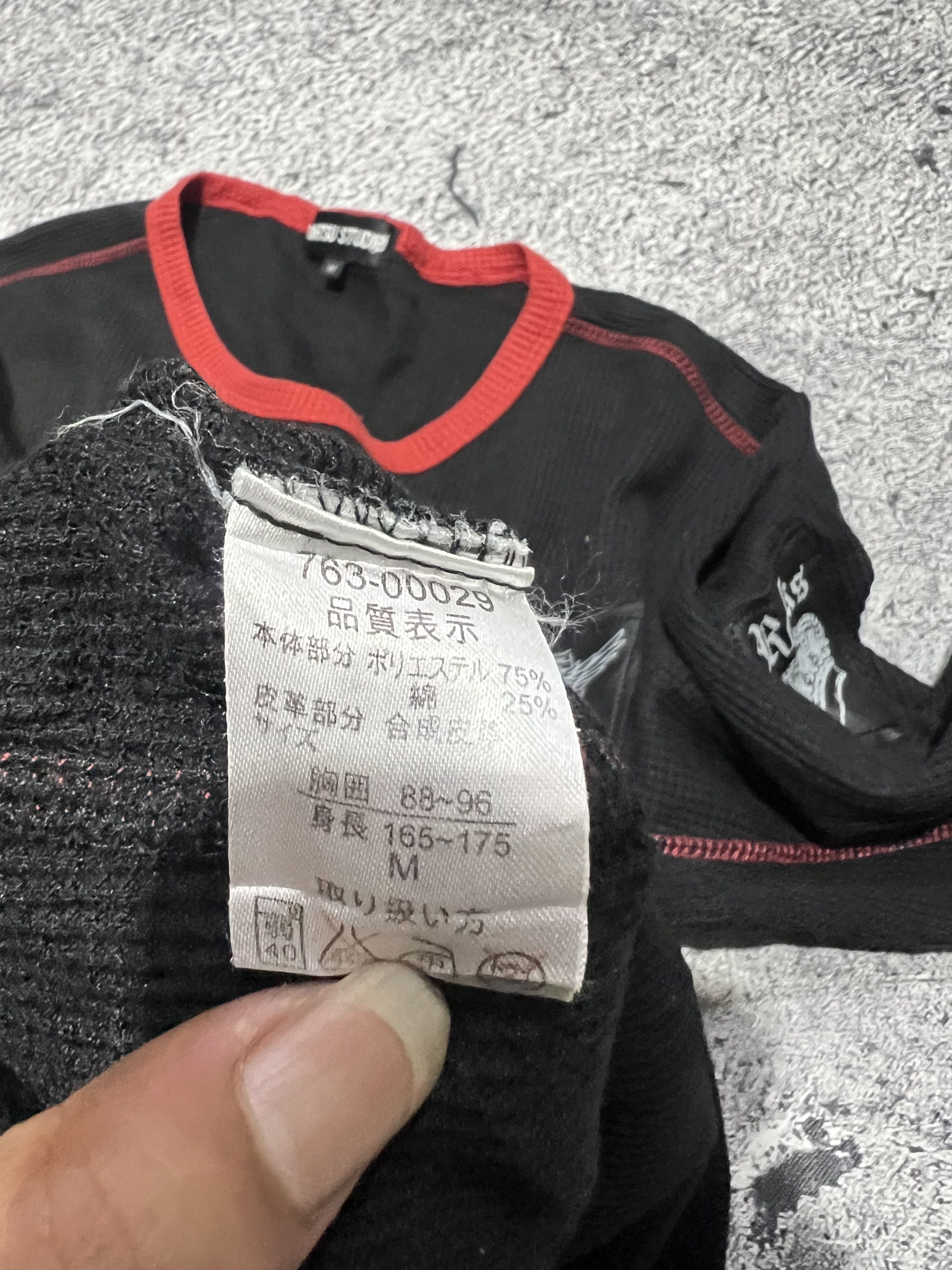 Japanese Brand 2000s Japanese Batsu Punk Ifsixwasnine Thermal y2k Lgb Size US M / EU 48-50 / 2 - 8 Thumbnail
