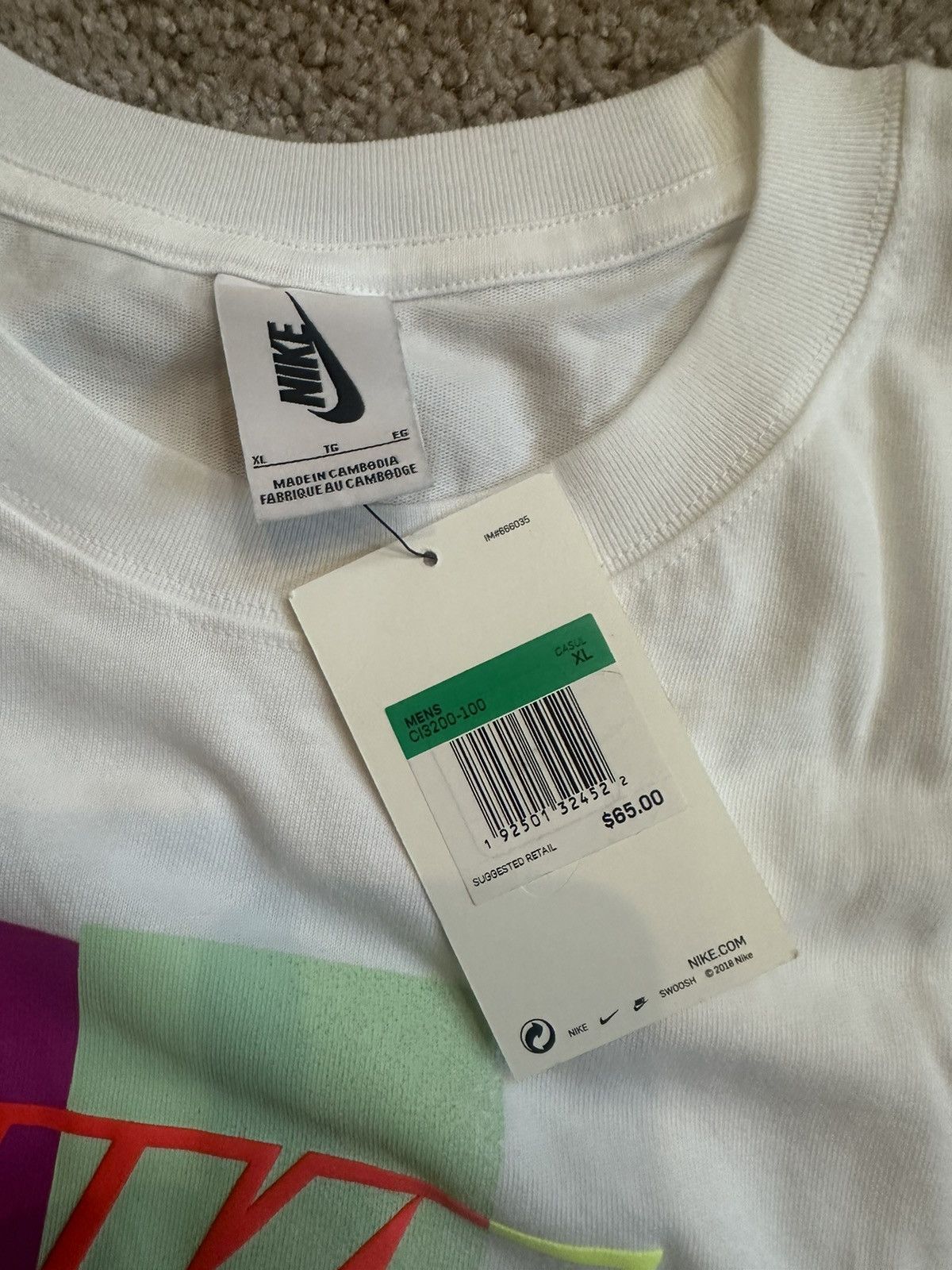 Nike Air Max Day Nike Long Sleeve Size US XL / EU 56 / 4 - 2 Thumbnail