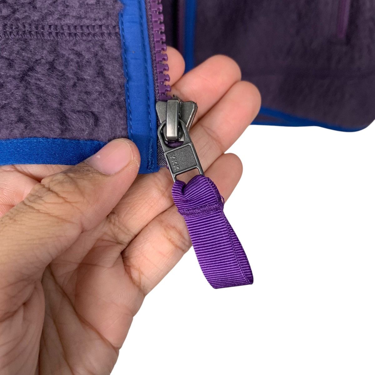 Patagonia PATAGONIA Deep Pile Purple Fleece Jacket #2475-C111 Size US XXS / EU 40 - 12 Thumbnail